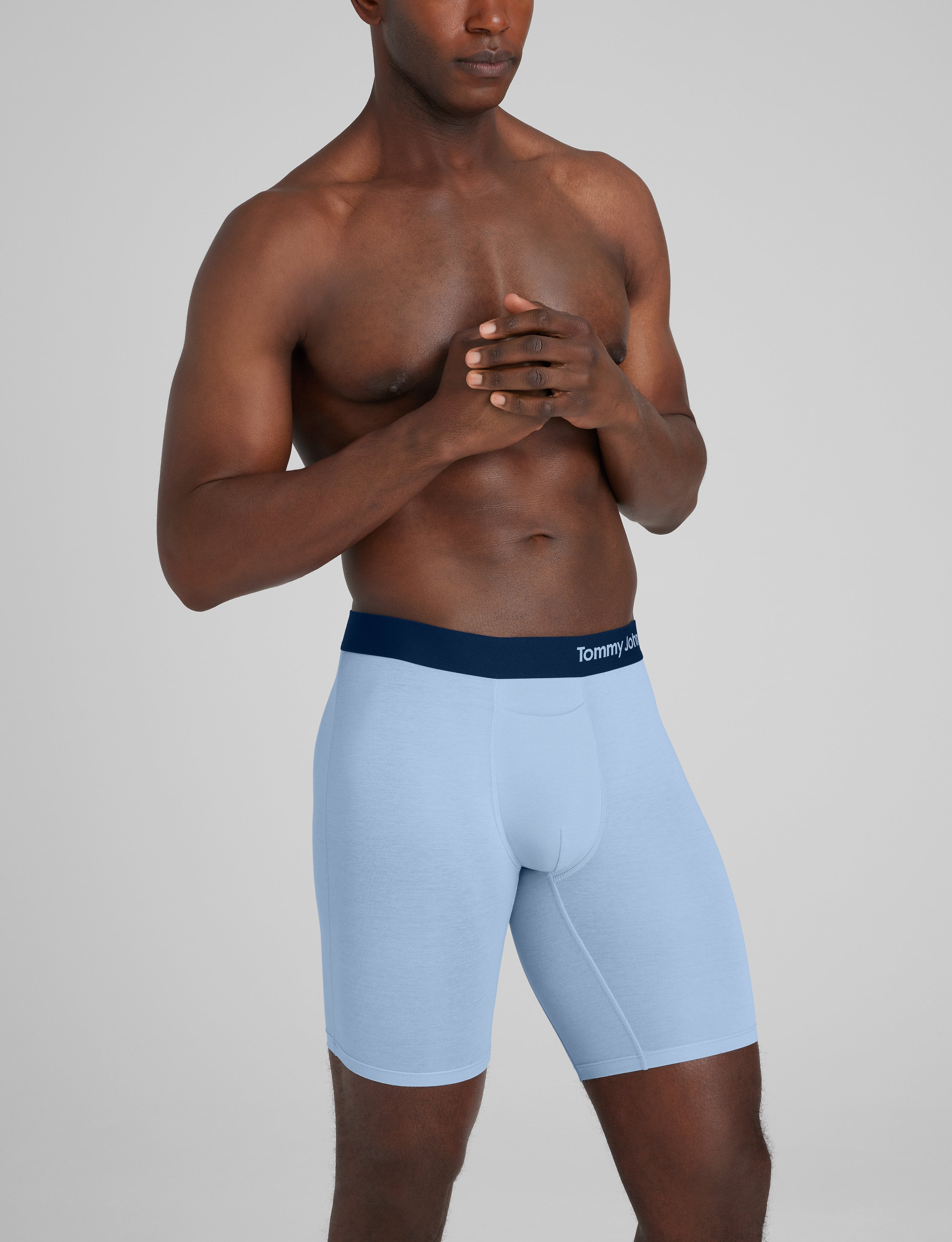 Cool Cotton Boxer Brief 8"