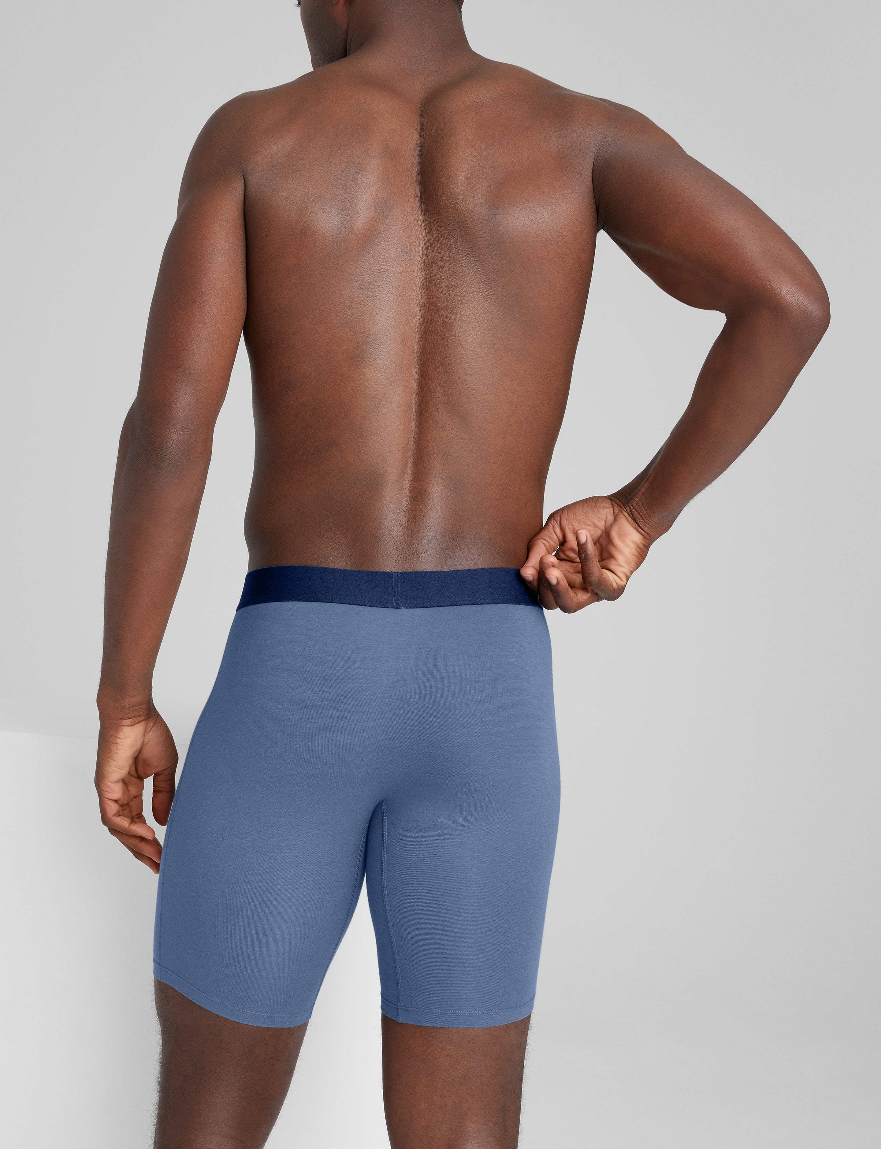 Cool Cotton Boxer Brief 8"