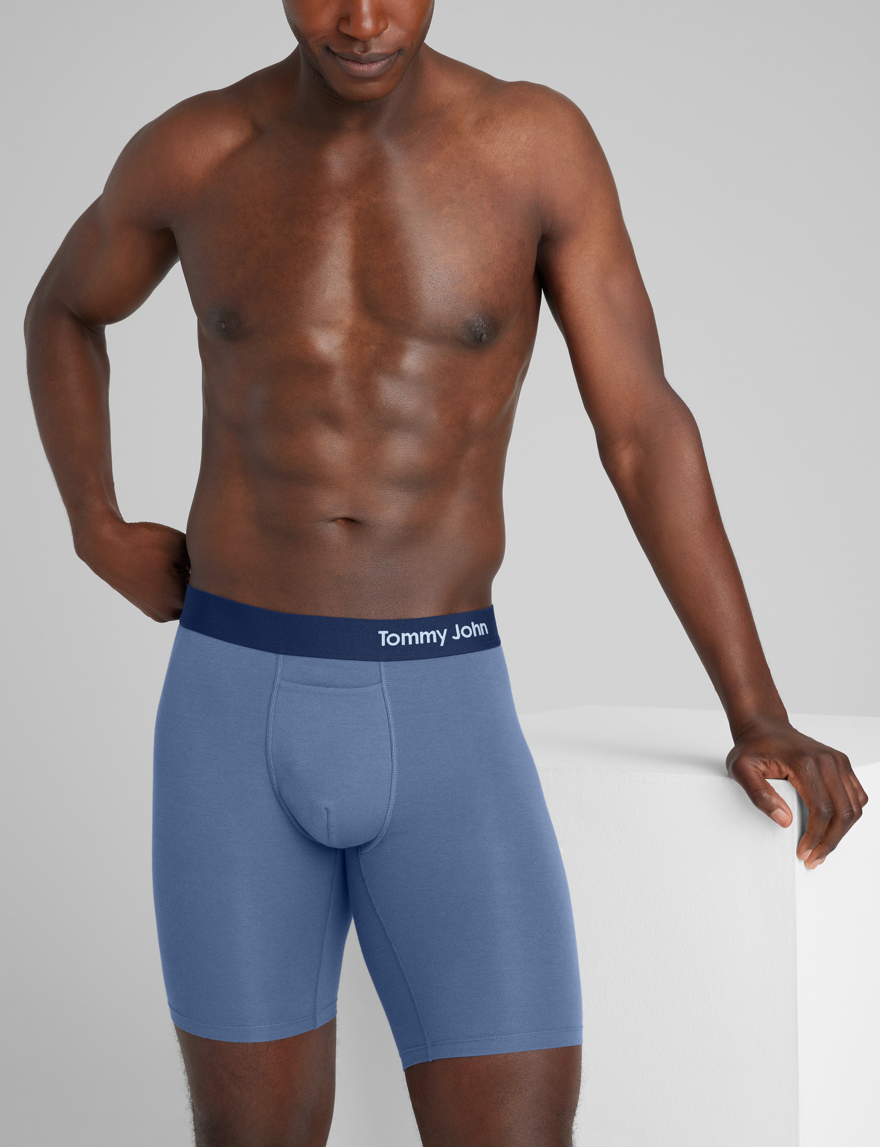 Cool Cotton Boxer Brief 8"