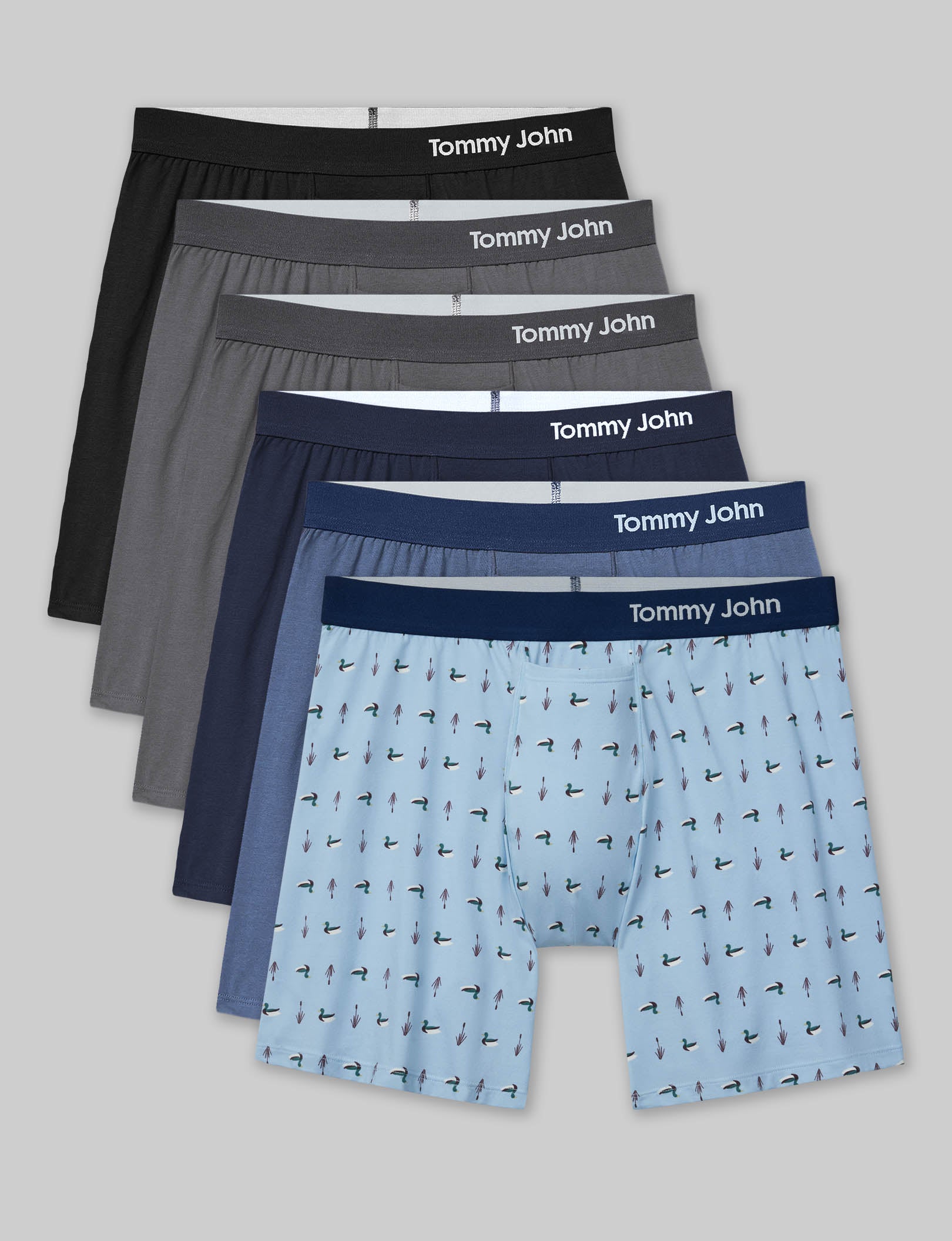 Cool Cotton Relaxed Fit Boxer 6" (6-Pack)