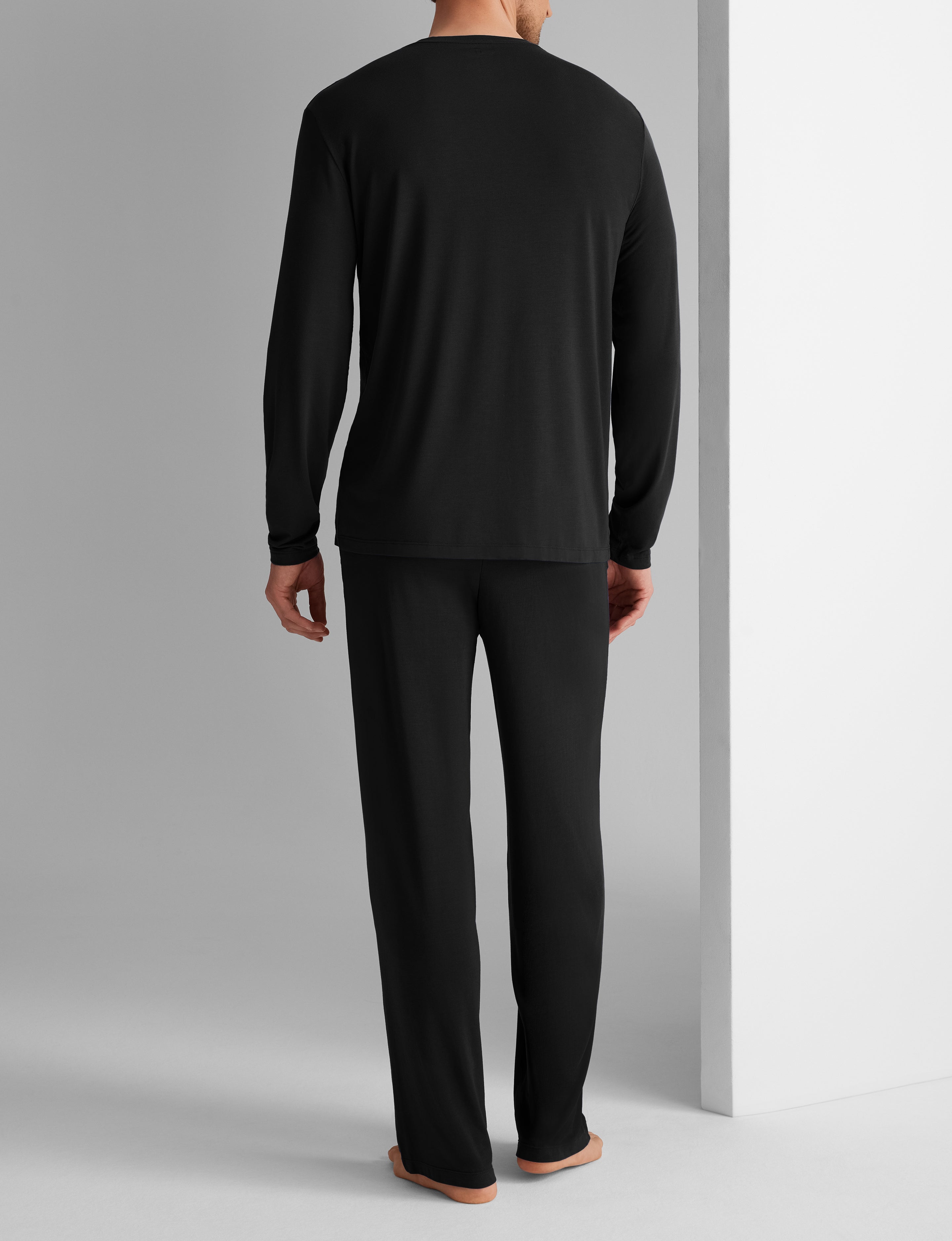 Second Skin Long Sleeve Sleep Tee & Pant Set
