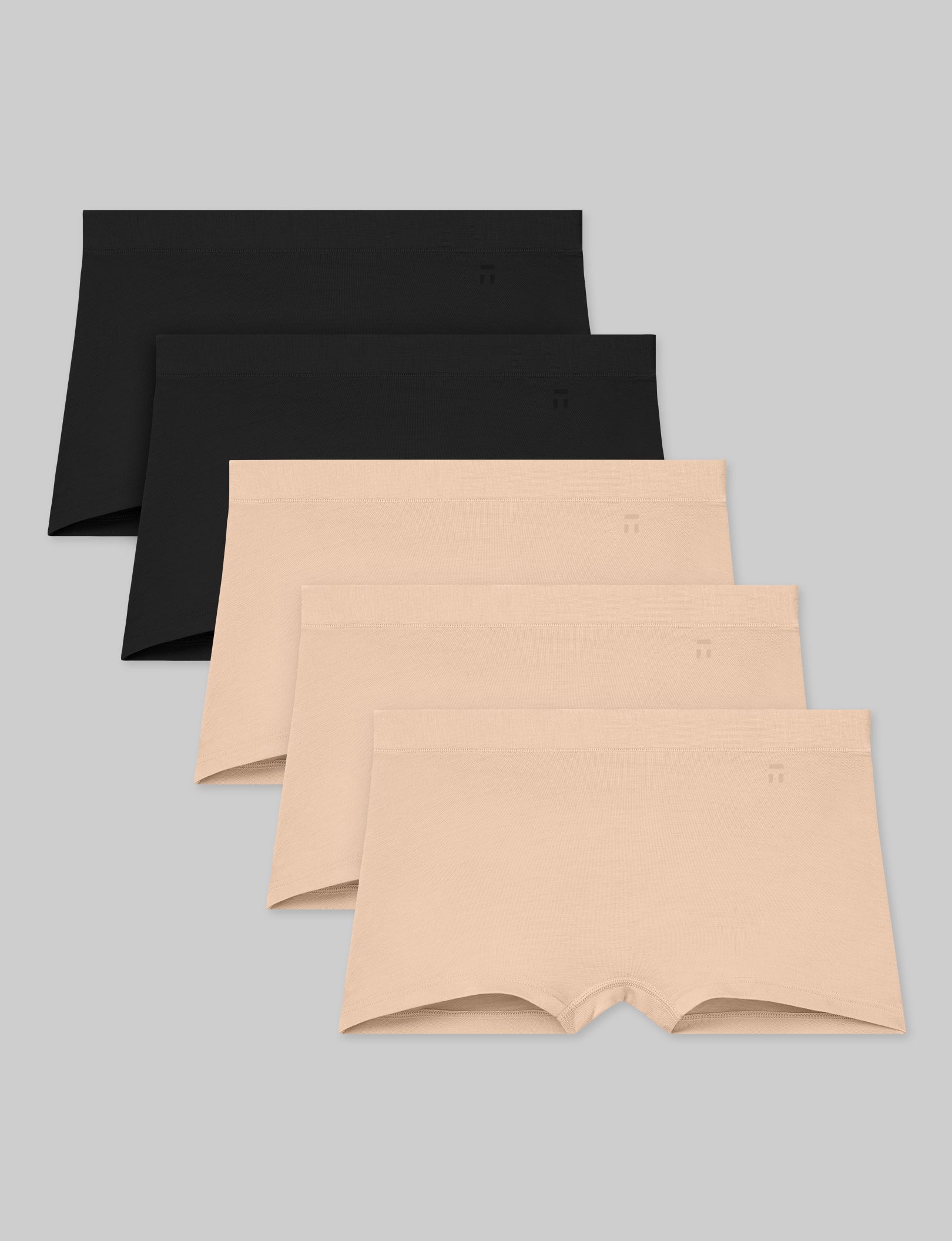 Women's Second Skin Boyshort (5-Pack)