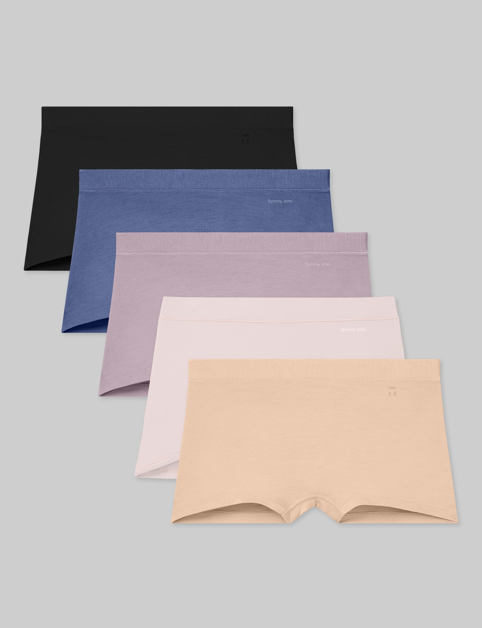 Women's Second Skin Boyshort (5-Pack)