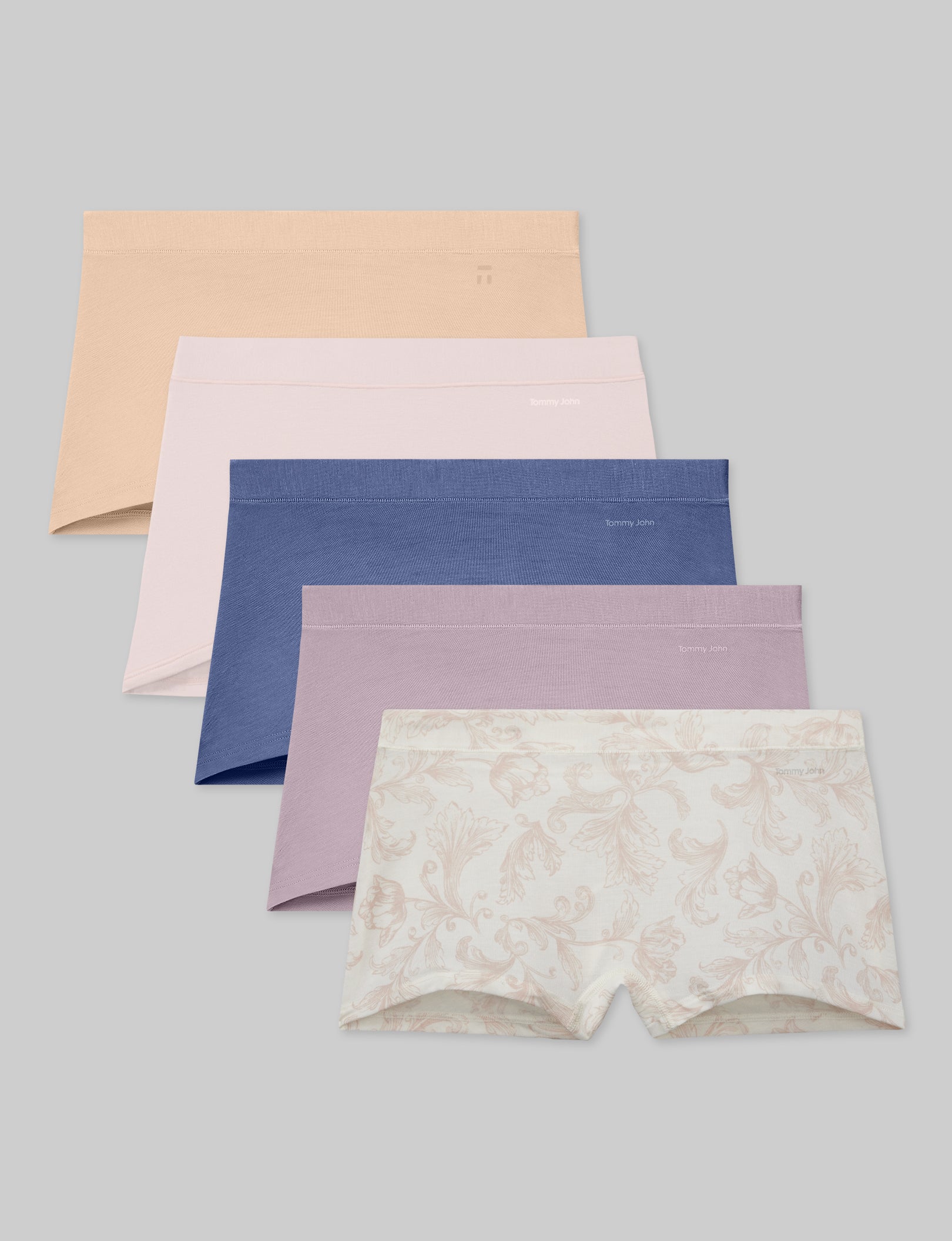 Women's Second Skin Boyshort (5-Pack)