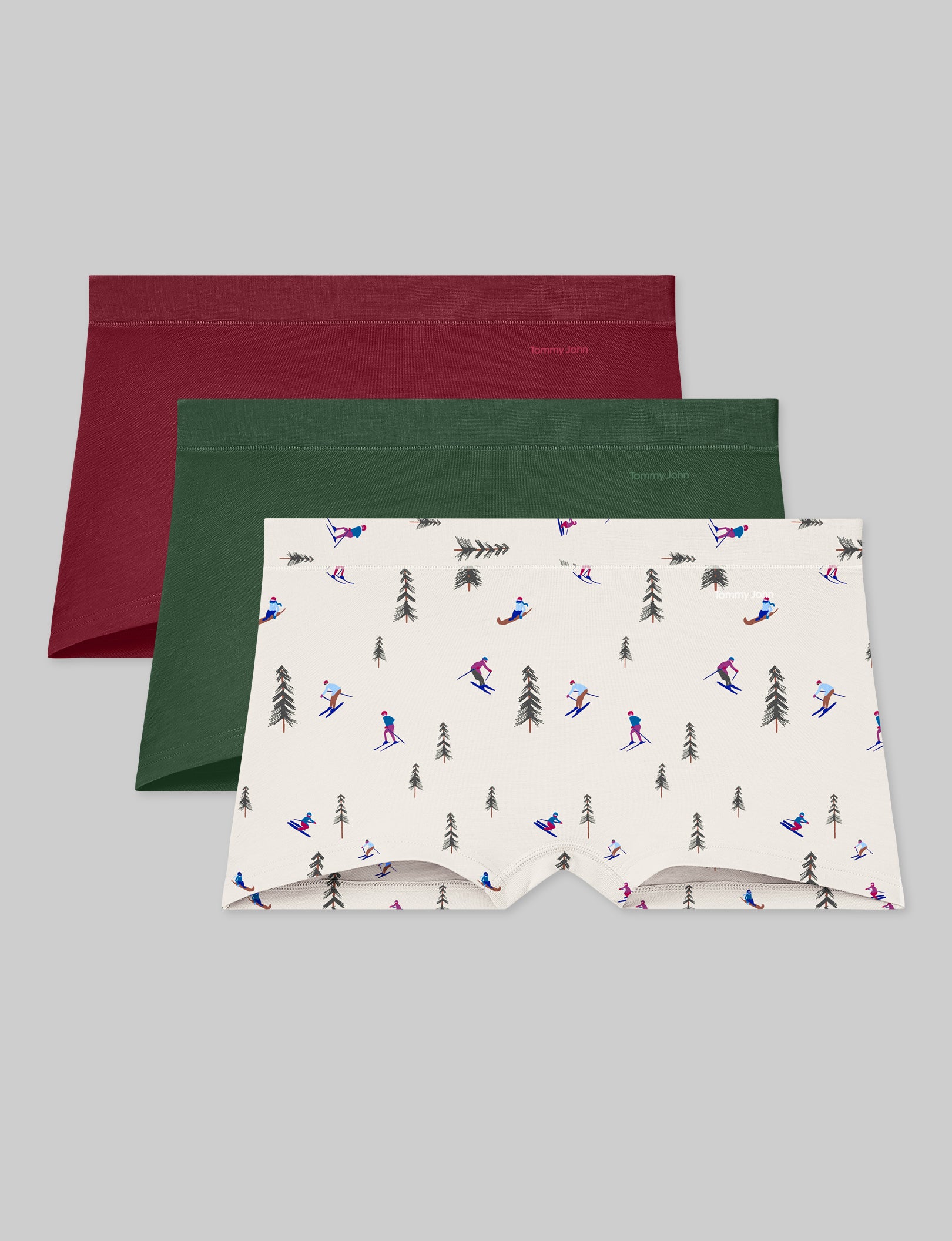 Women's Second Skin Boyshort (3-Pack)