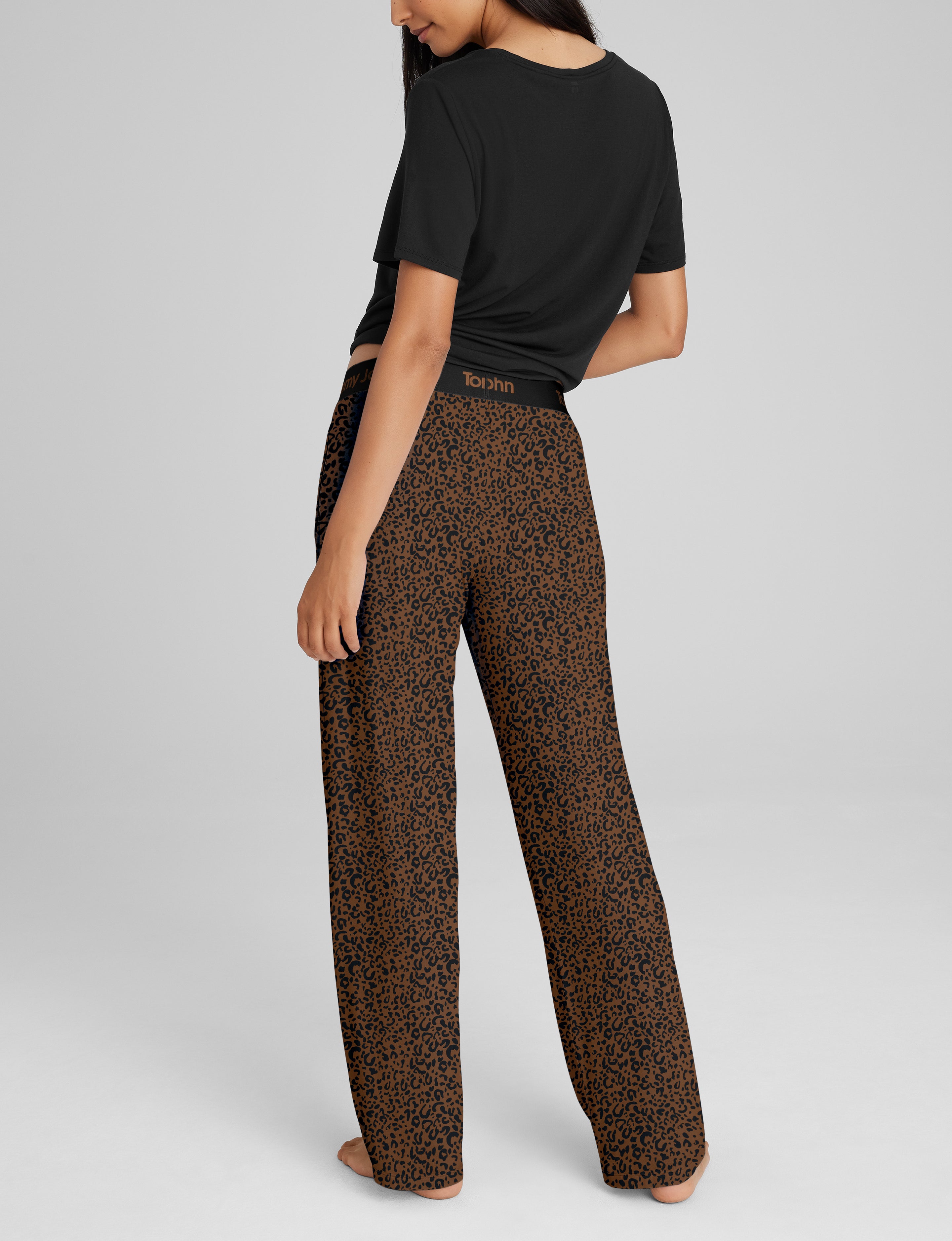 Women's Second Skin Sleep Pocket Tee & Pant Set