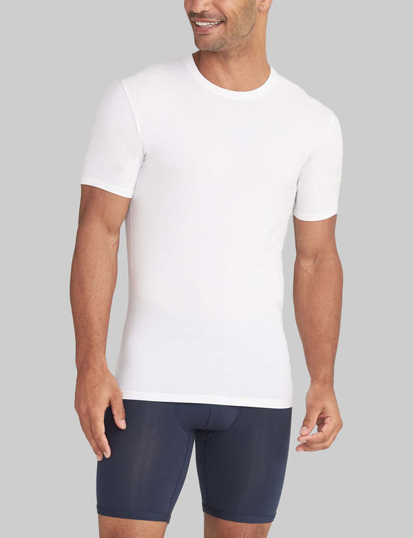 Slim fit undershirts crew neck shop