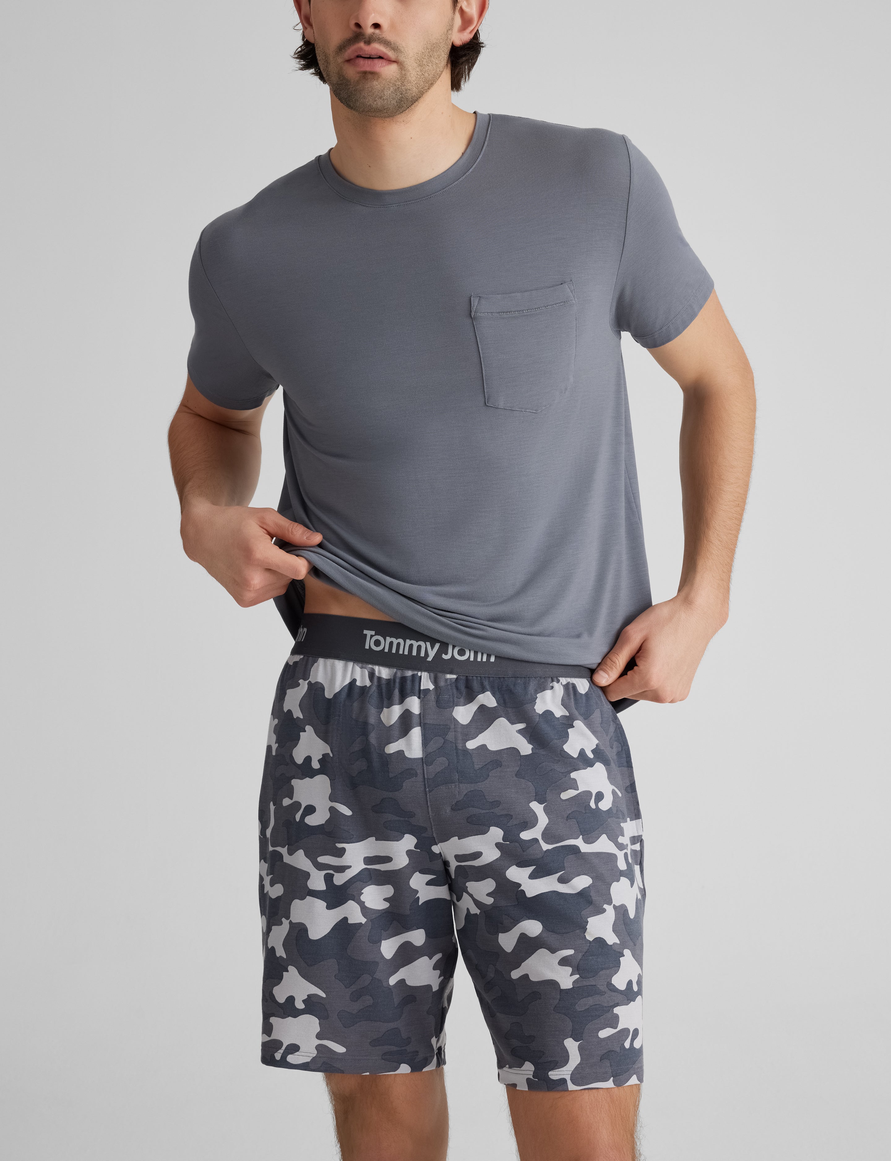 Second Skin Sleep Pocket Tee & Short Set