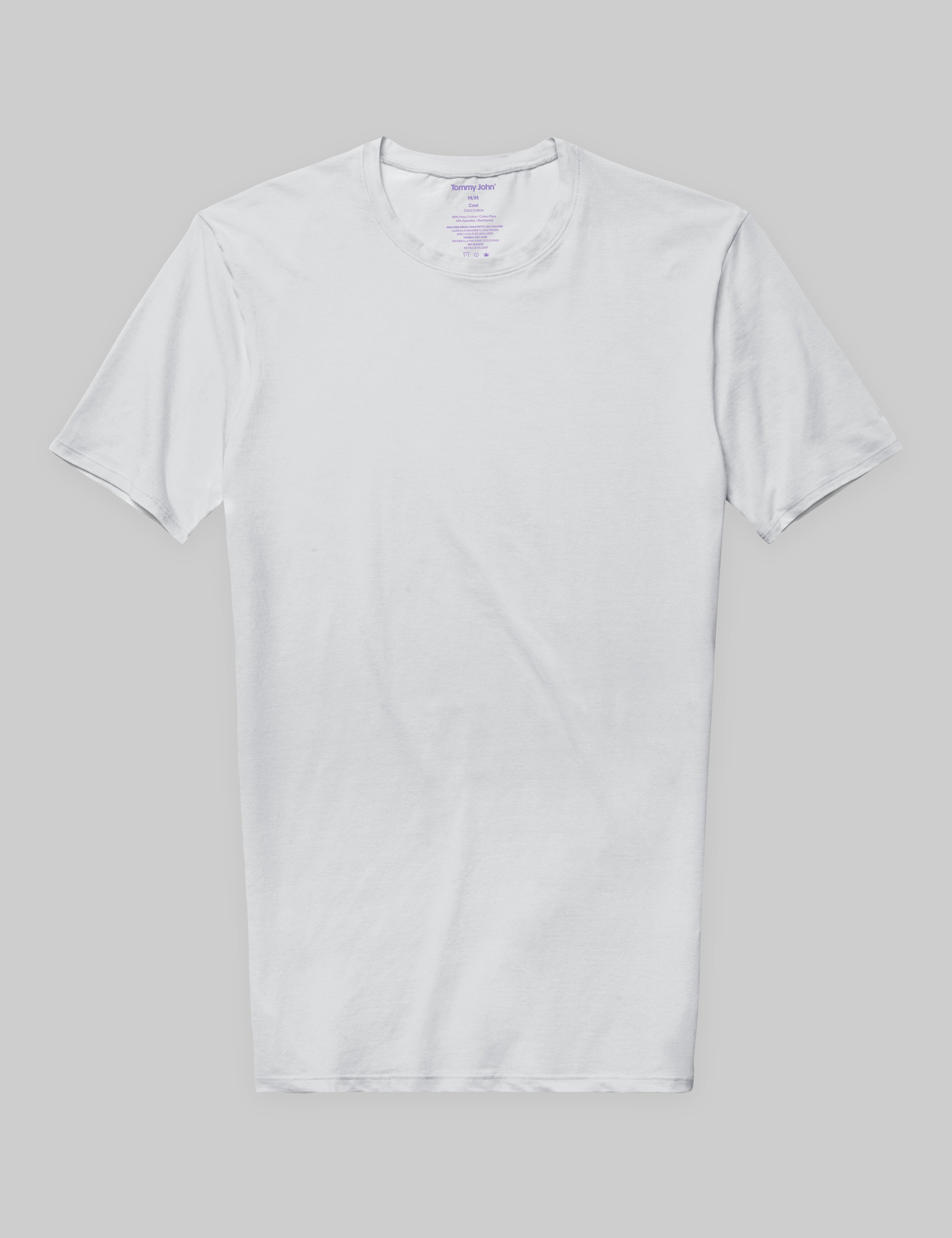 Cool Cotton Crew Neck Stay-Tucked Undershirt