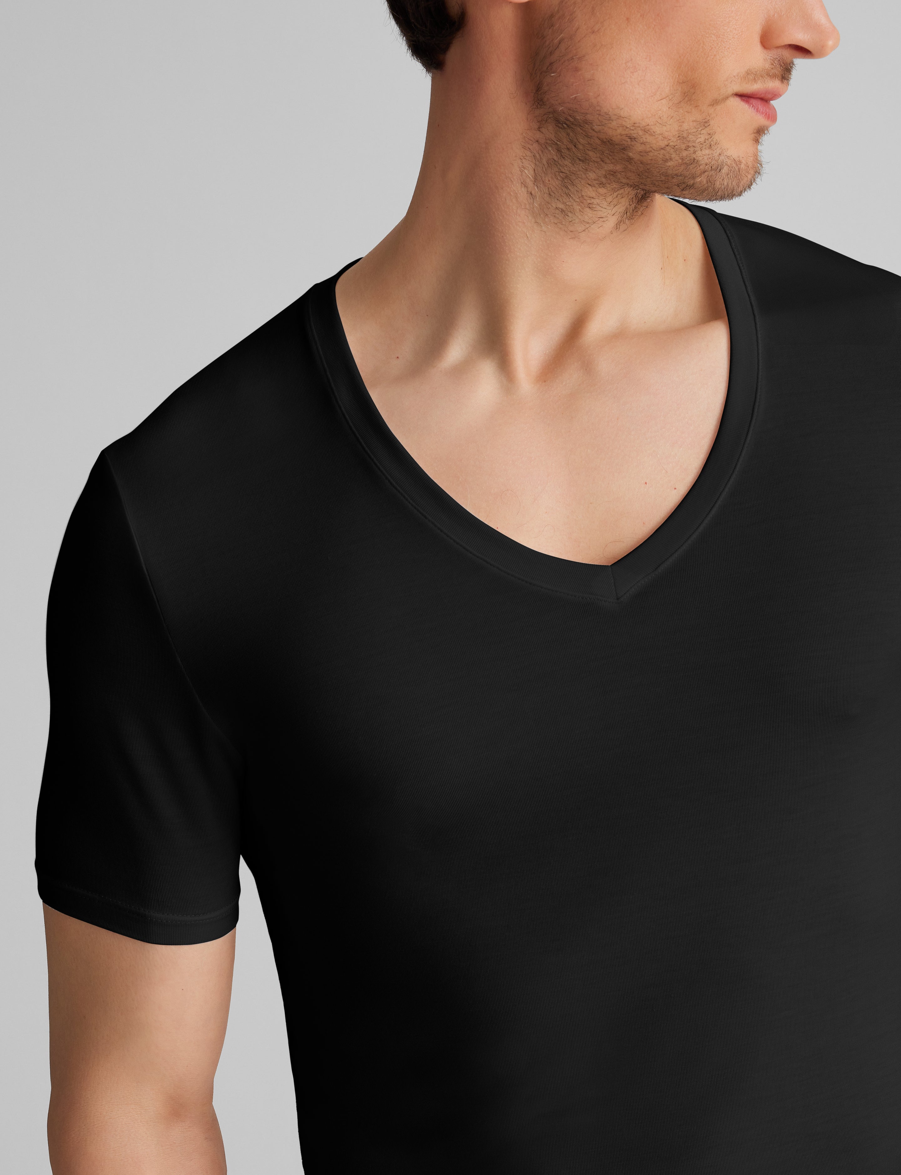 Second Skin Deep V-Neck Undershirt (3-Pack)