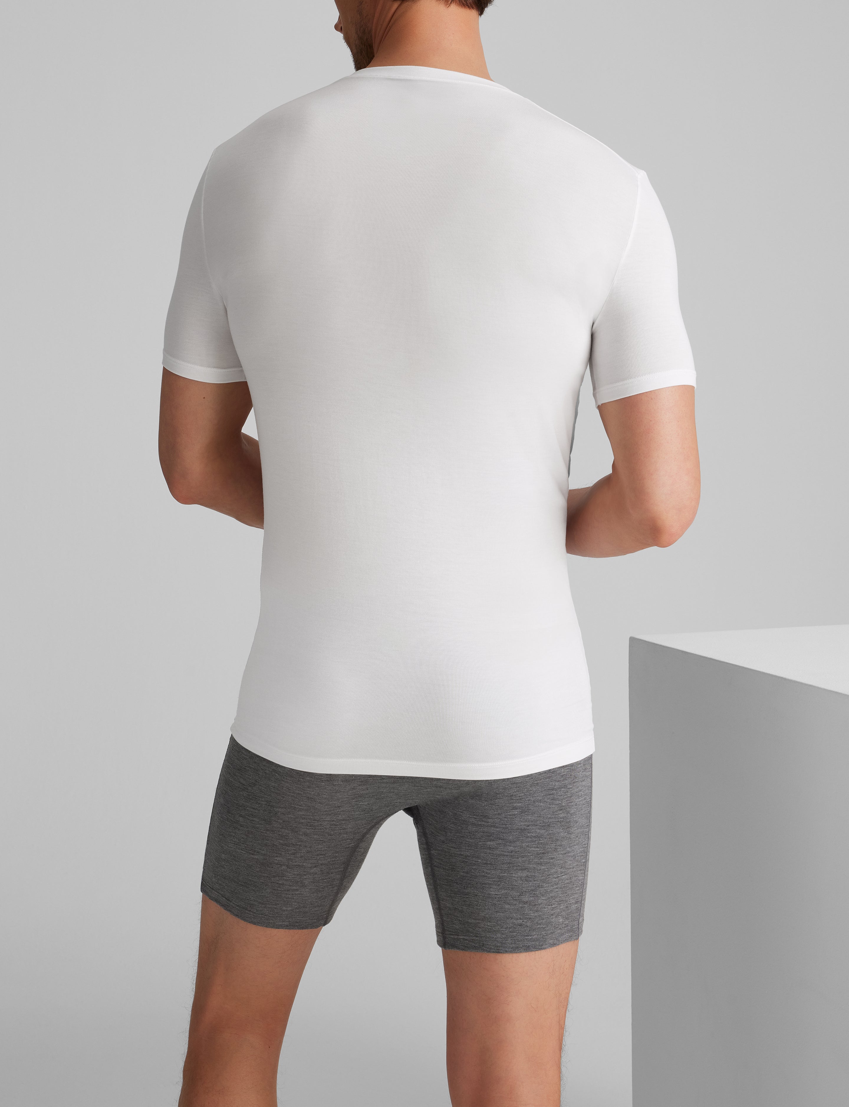 Second Skin Deep V-Neck Stay-Tucked Undershirt (6-Pack)