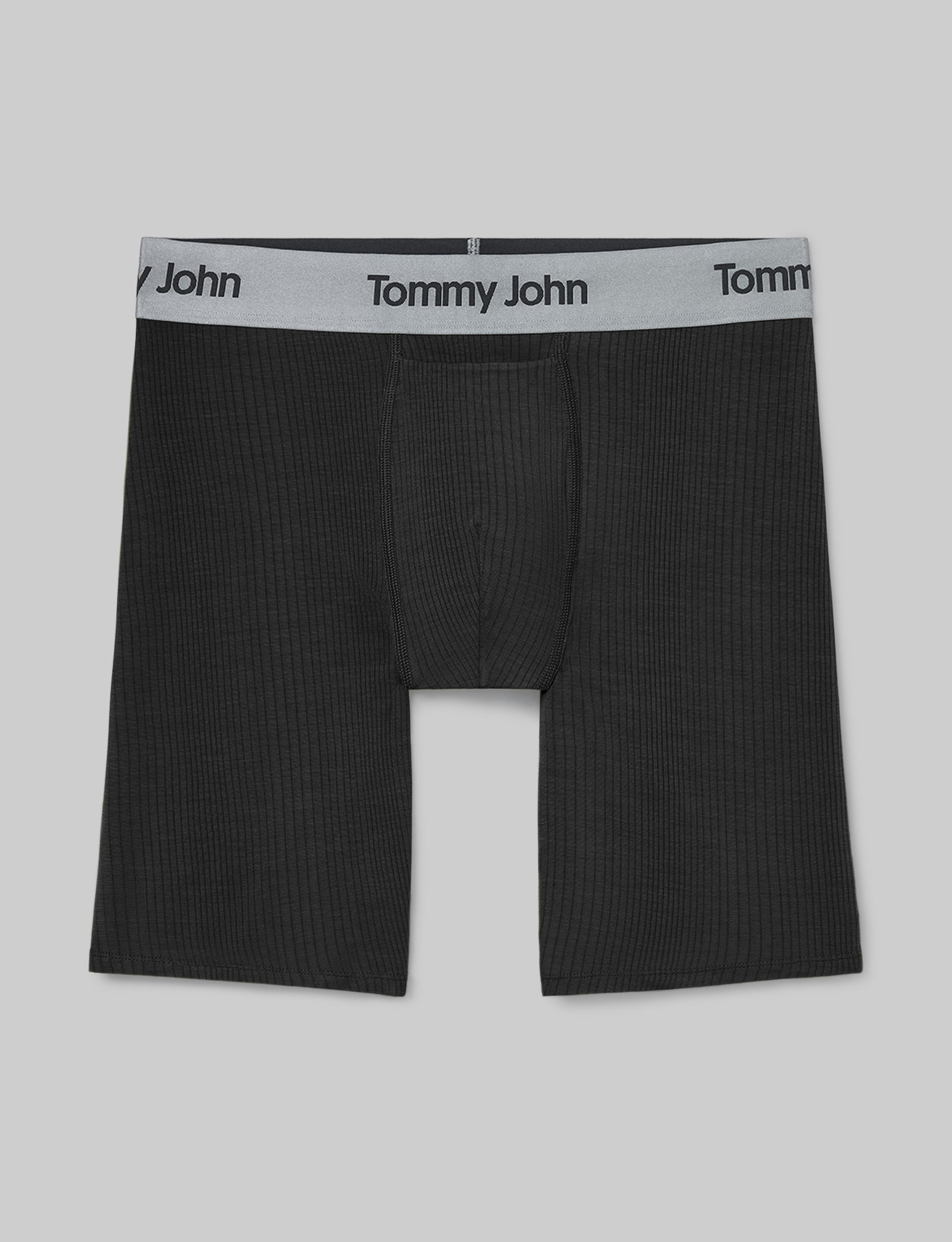 Second Skin Luxe Rib Boxer Brief 8"