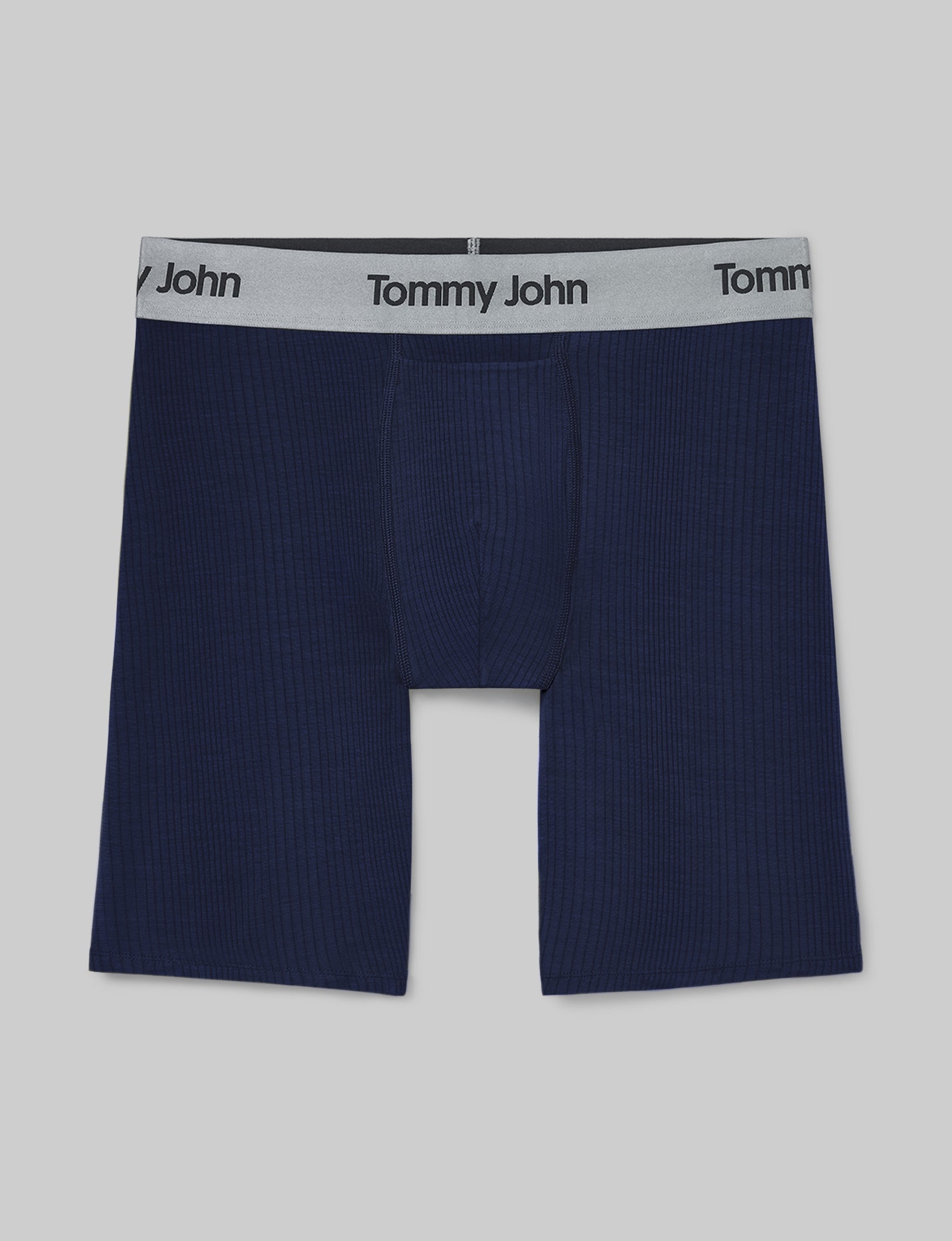 Second Skin Luxe Rib Boxer Brief 8"