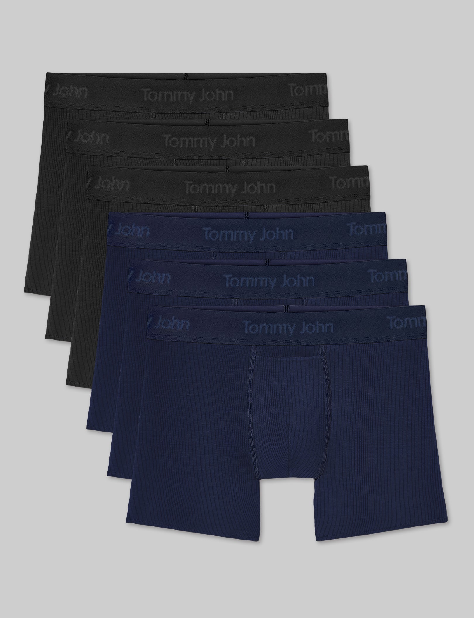 Second Skin Luxe Rib Trunk 4" (6-Pack)