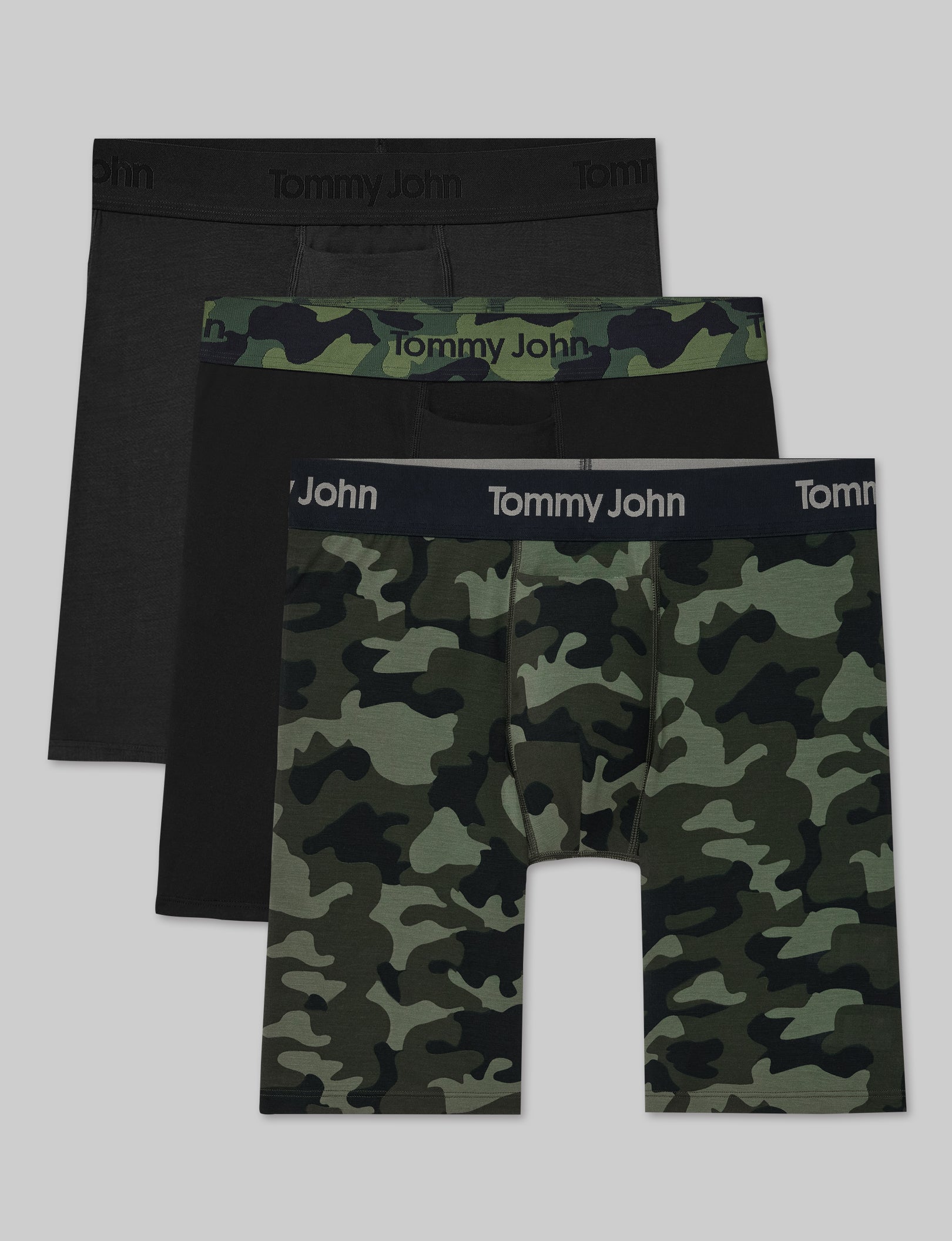 Second Skin Boxer Brief 8" (3-Pack)