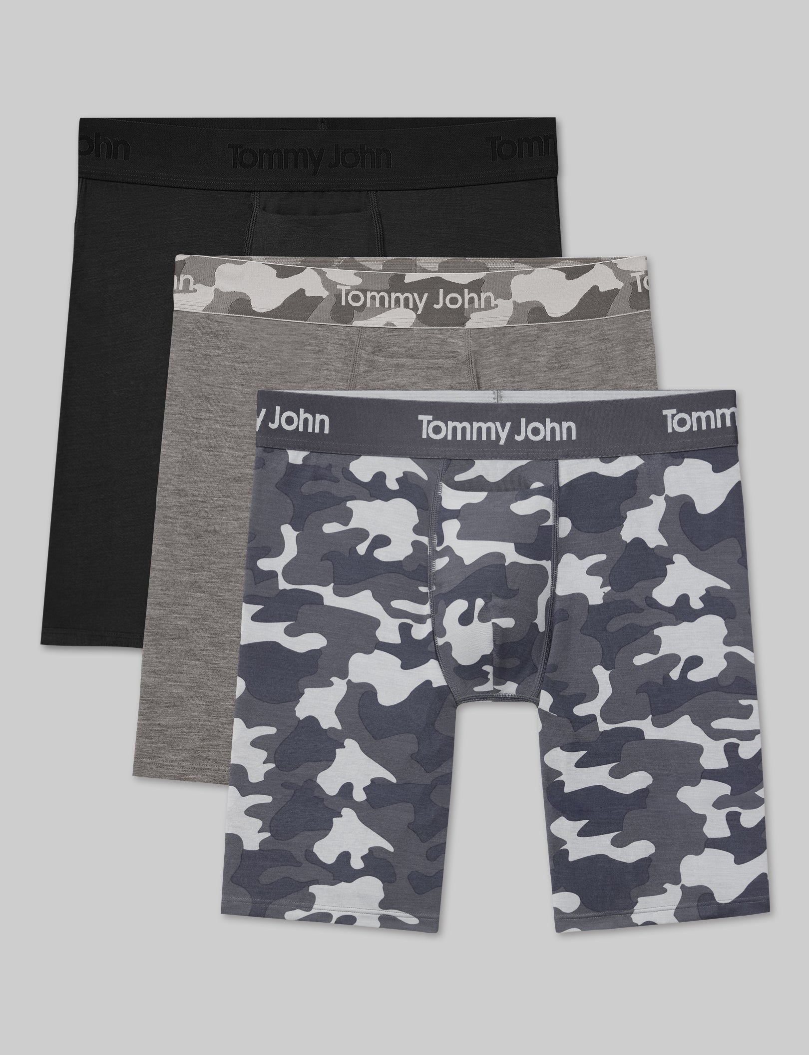 Second Skin Boxer Brief 8" (3-Pack)