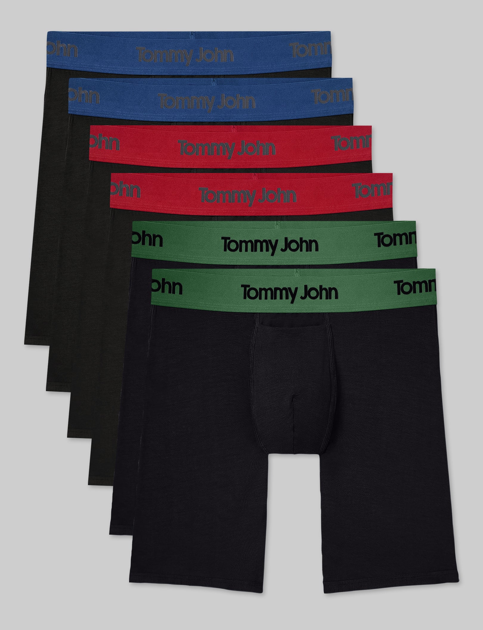 Second Skin Boxer Brief 8" (6-Pack)