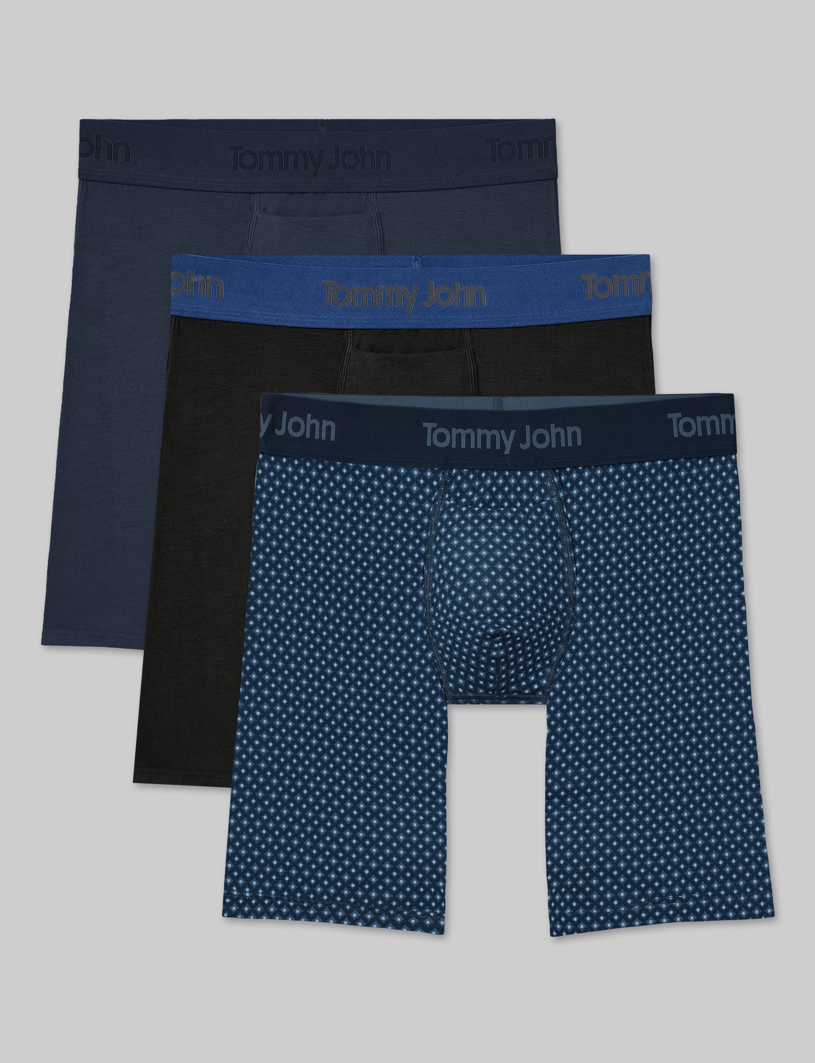 Second Skin Boxer Brief 8" (3-Pack)