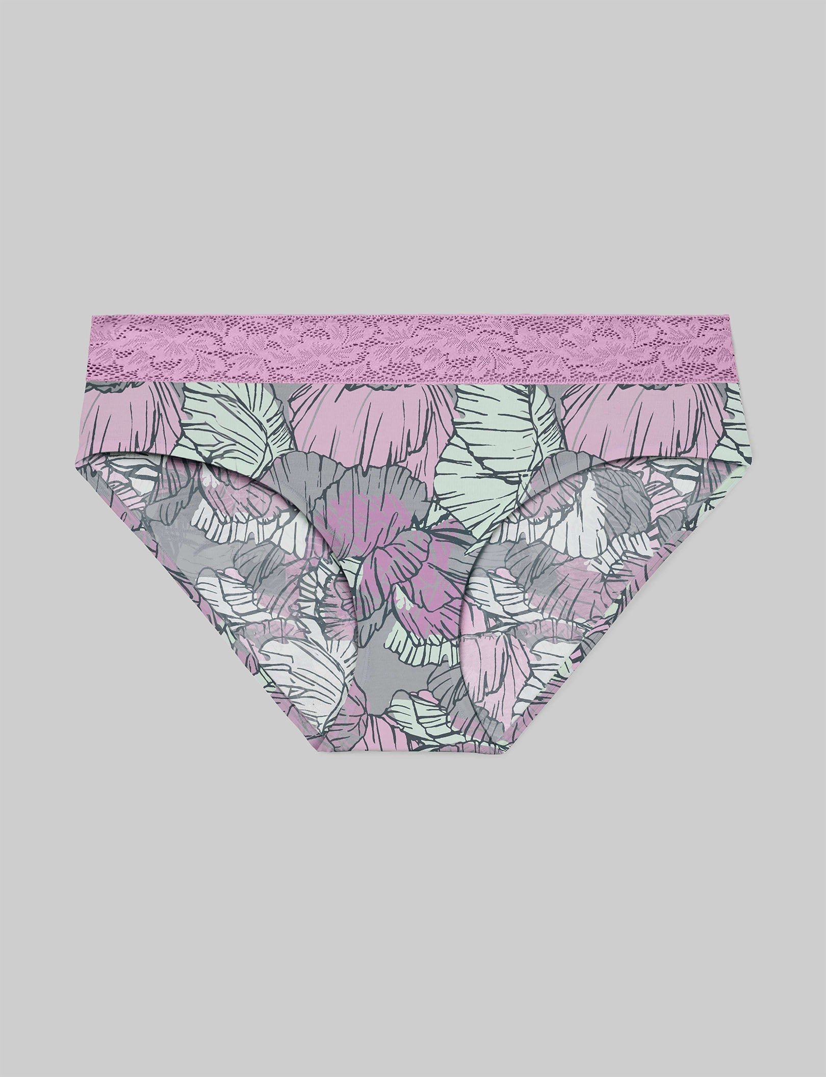 Women's Second Skin Brief, Lace Waist