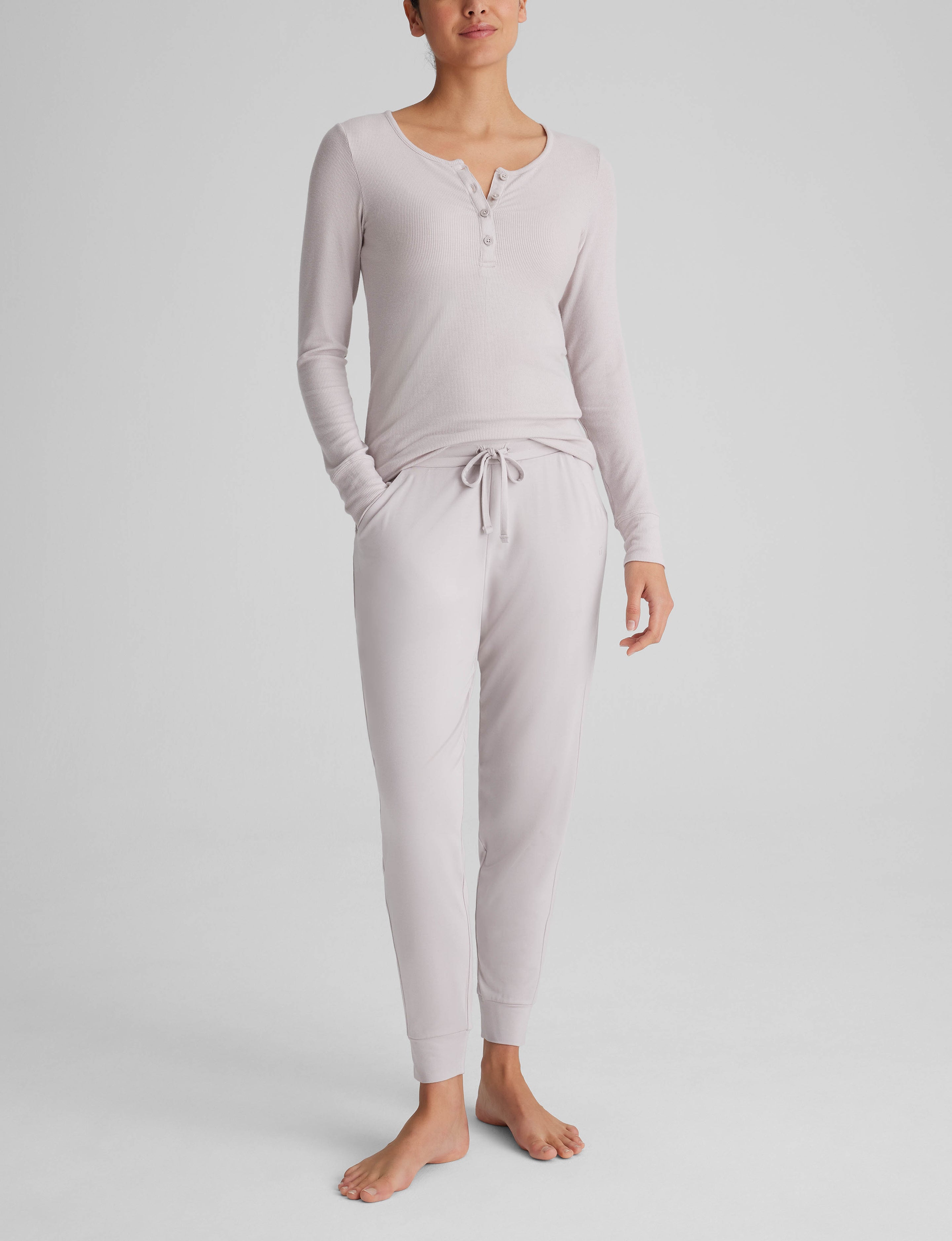 Women's Downtime Henley & Jogger Set