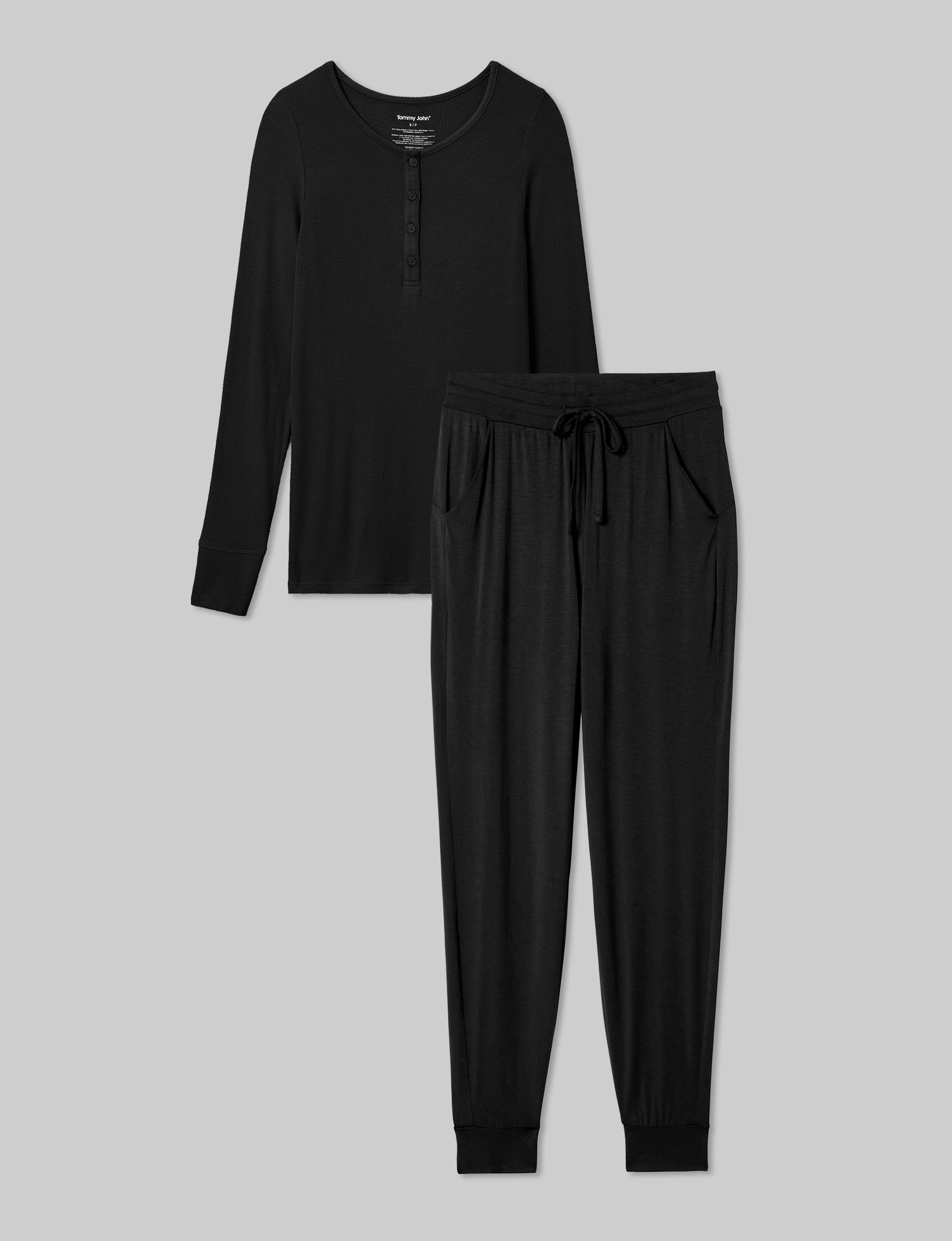 Women's Henley & Jogger Lounge Set