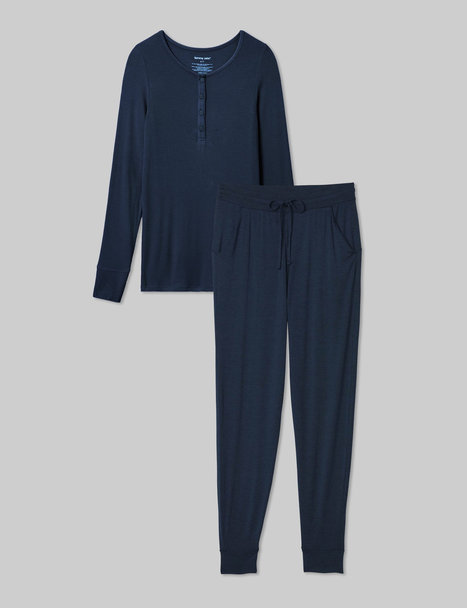 Women's Henley & Jogger Lounge Set