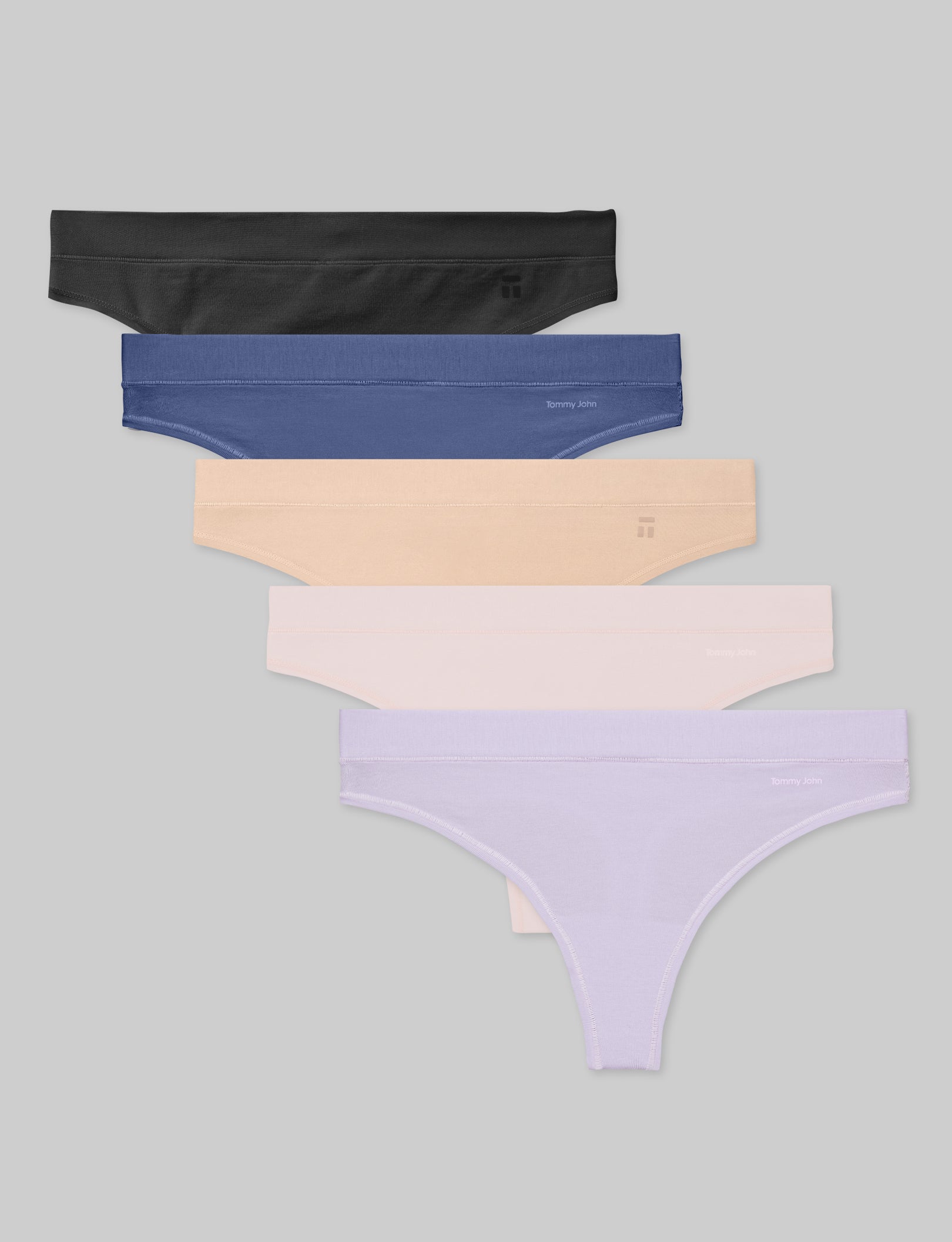 Women's Cool Cotton Thong (5-Pack)