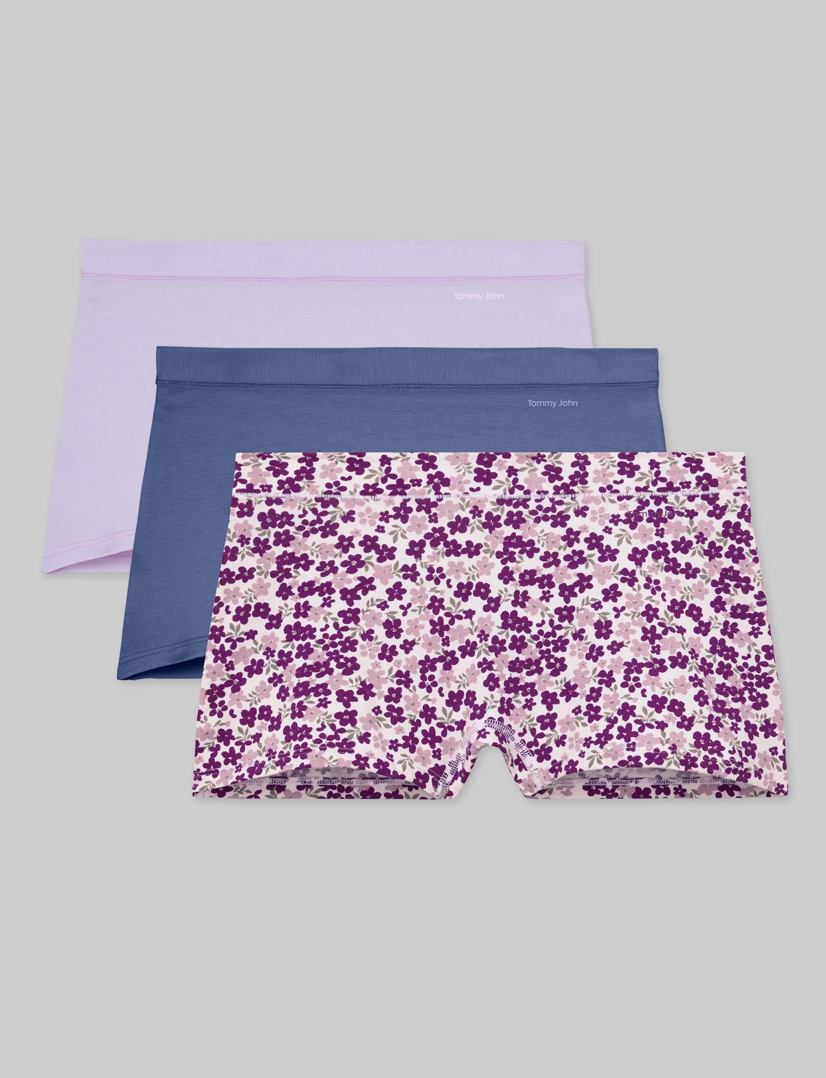 Women's Cool Cotton Boyshort (3-Pack)