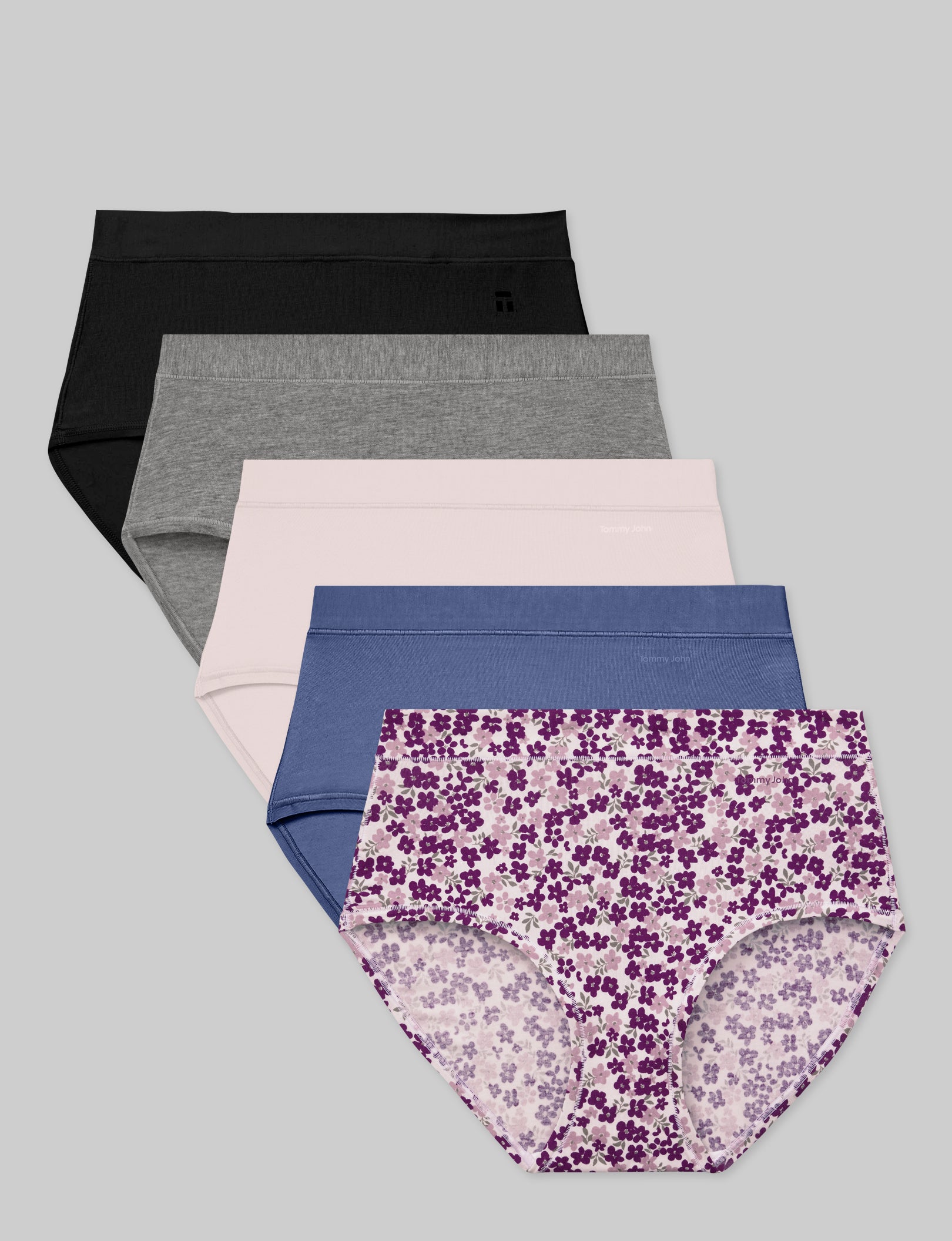 Women's Cool Cotton High Rise Brief (5-Pack)