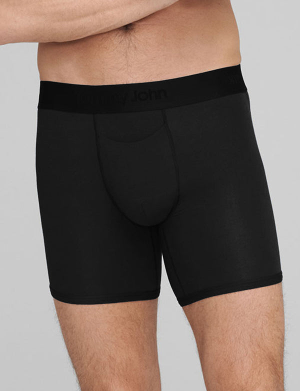 Second Skin Mid-Length Boxer Brief 6 (3-Pack)
