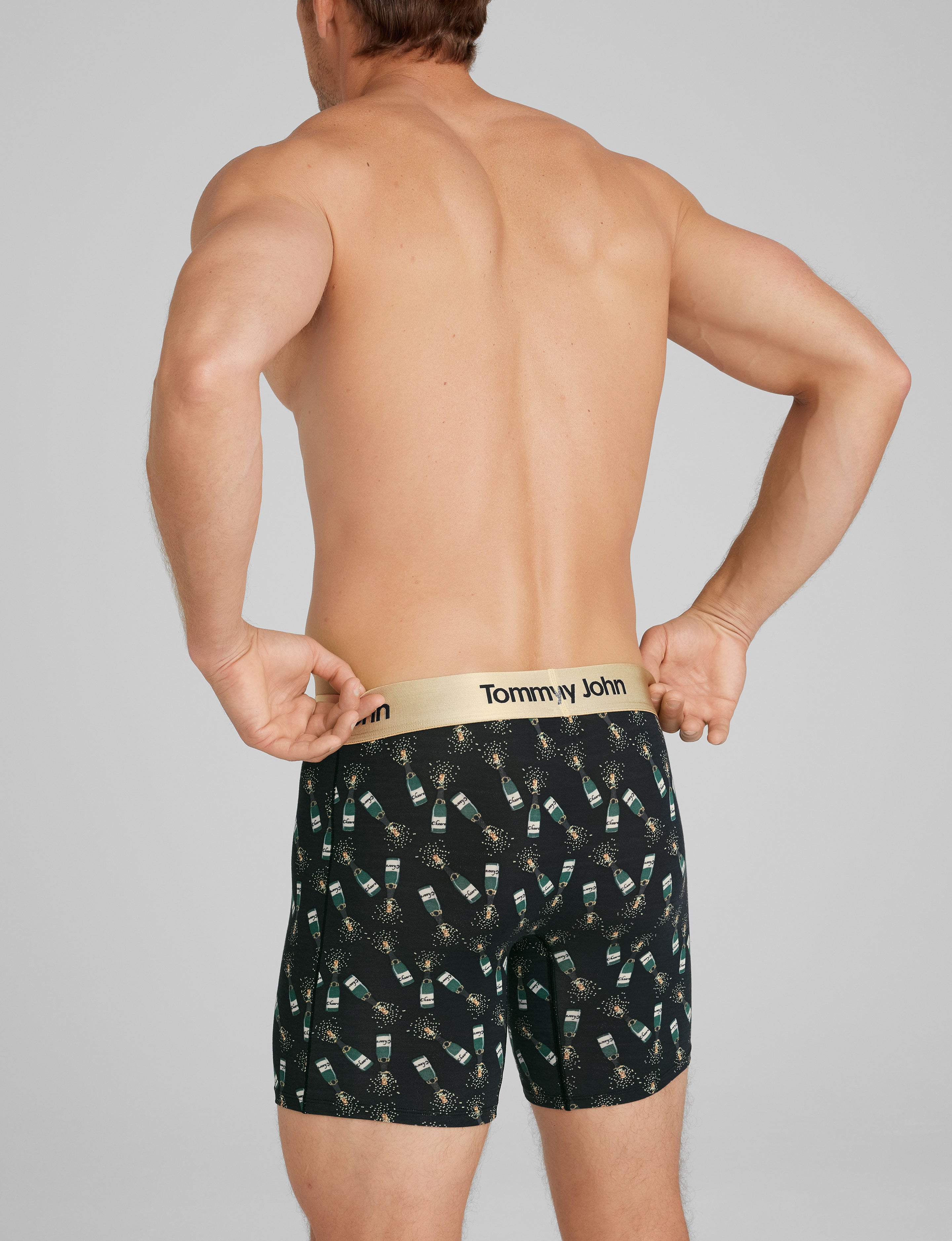 Second Skin Mid-Length Boxer Brief 6" (3-Pack)
