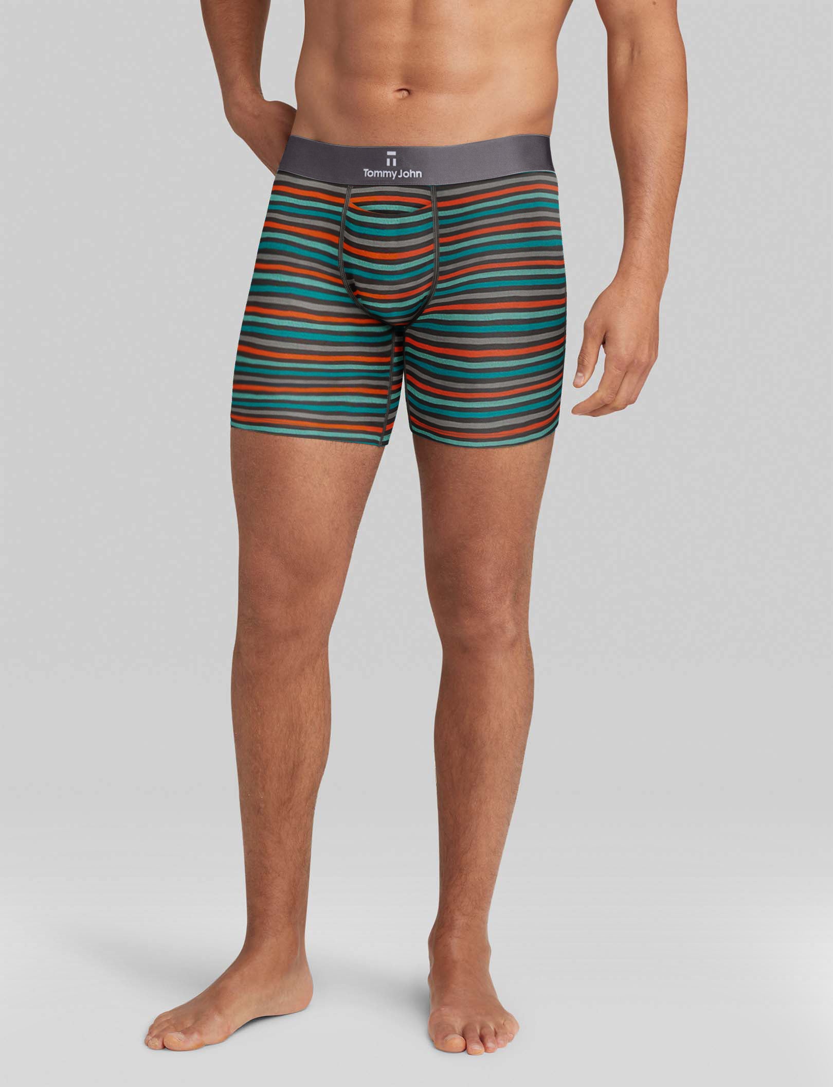 Second Skin Mid-Length Boxer Brief 6"
