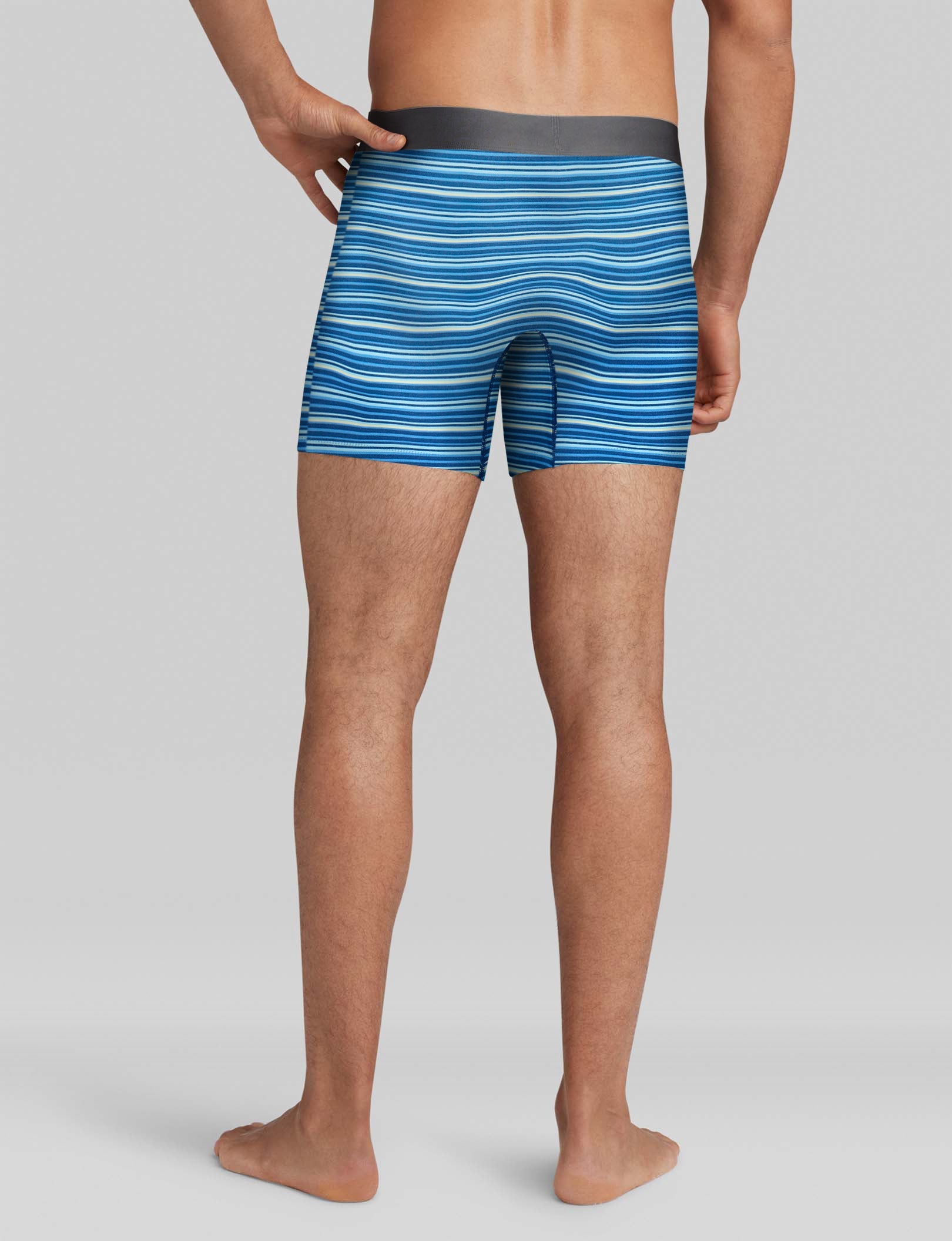 Second Skin Mid-Length Boxer Brief 6"