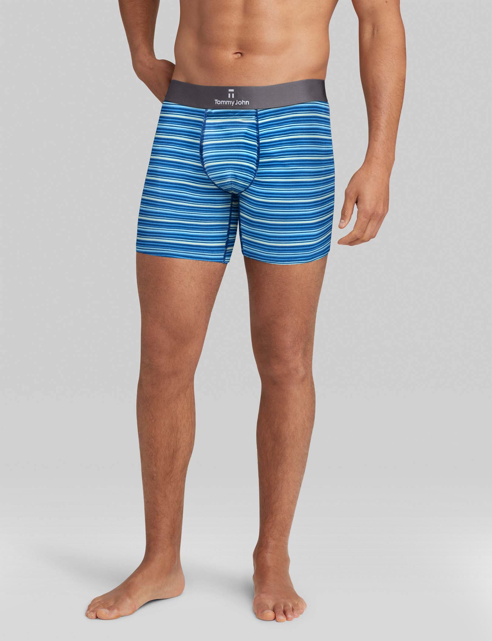 Second Skin Mid-Length Boxer Brief 6"