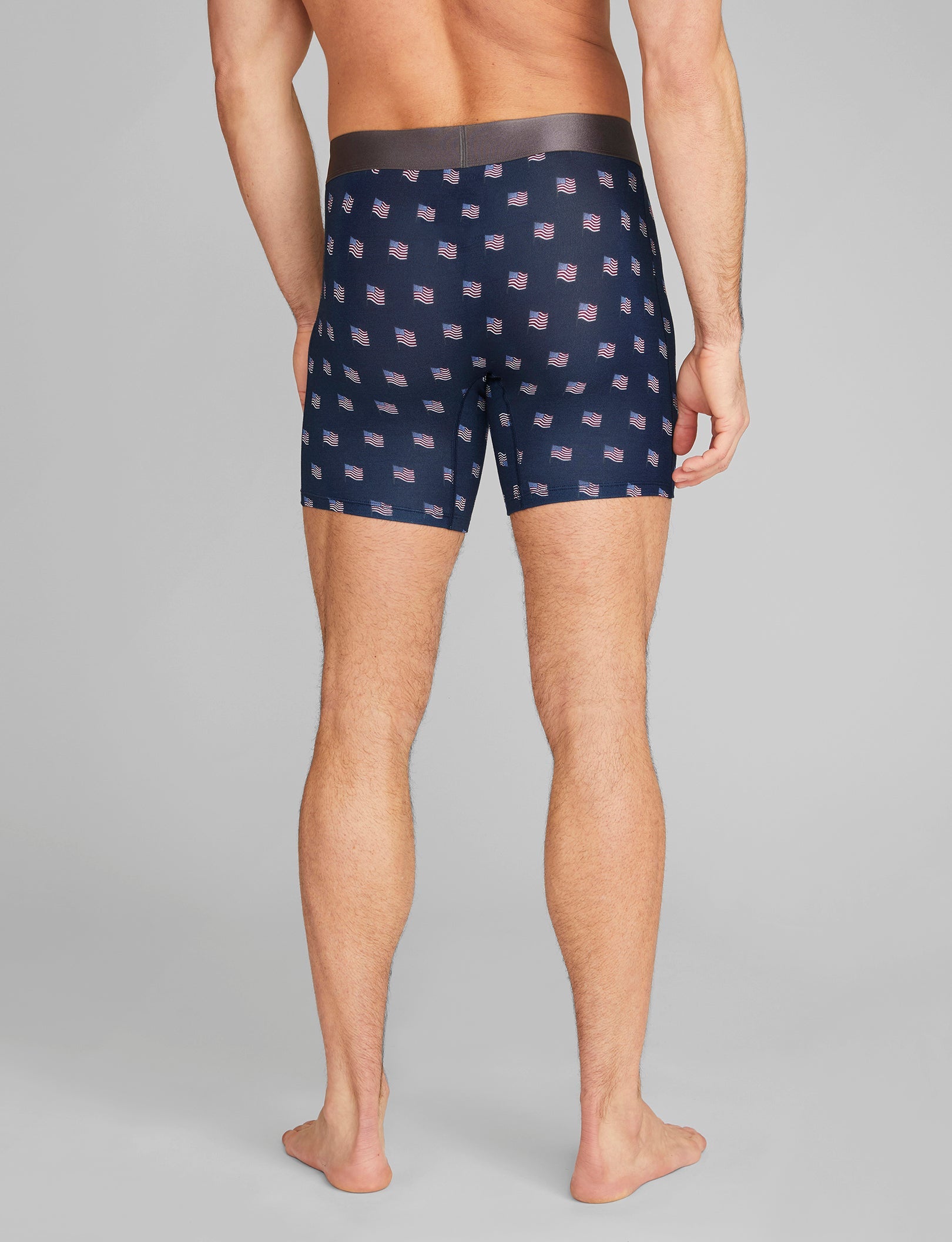 Second Skin Mid-Length Boxer Brief 6"