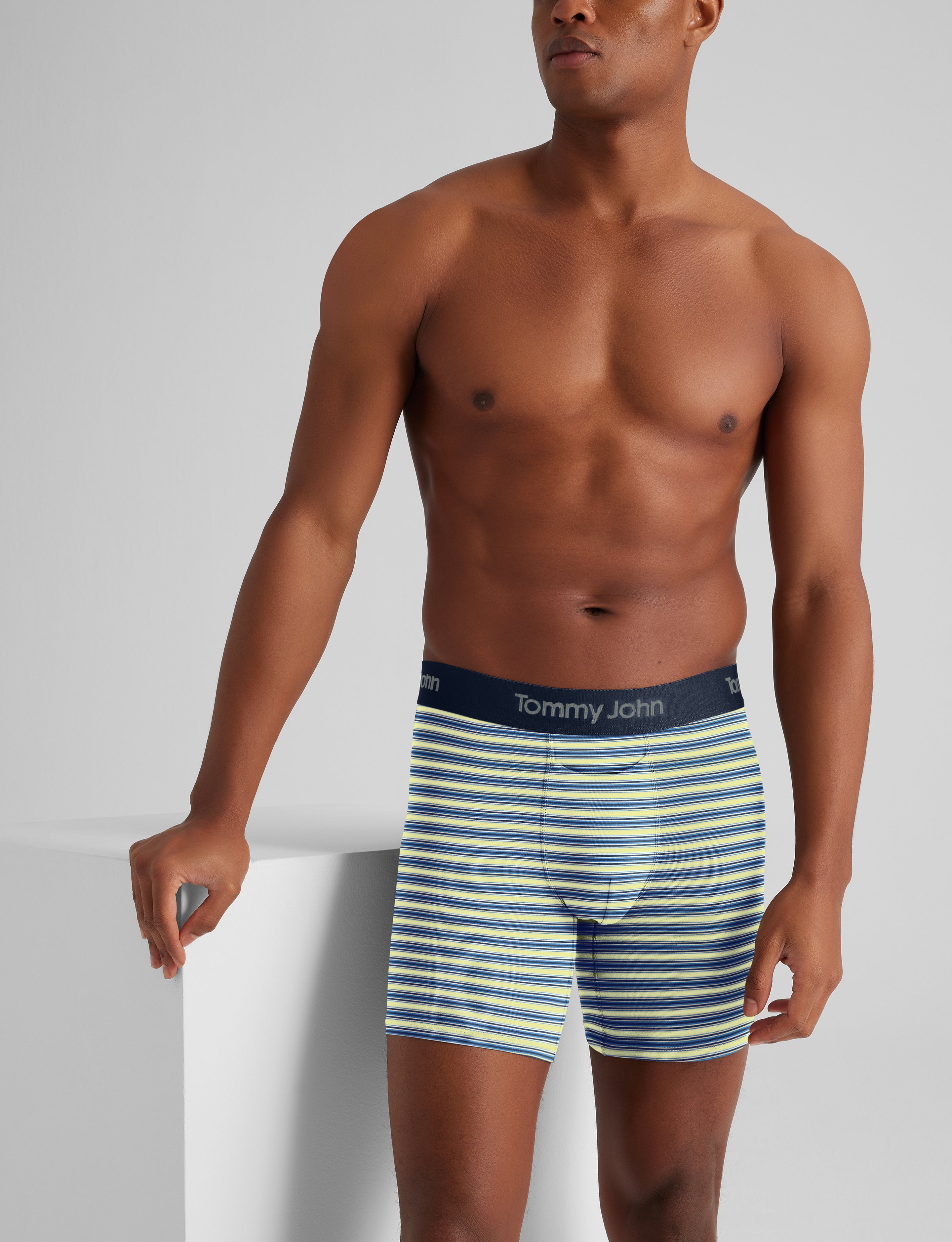 Second Skin Mid-Length Boxer Brief 6" (3-Pack)