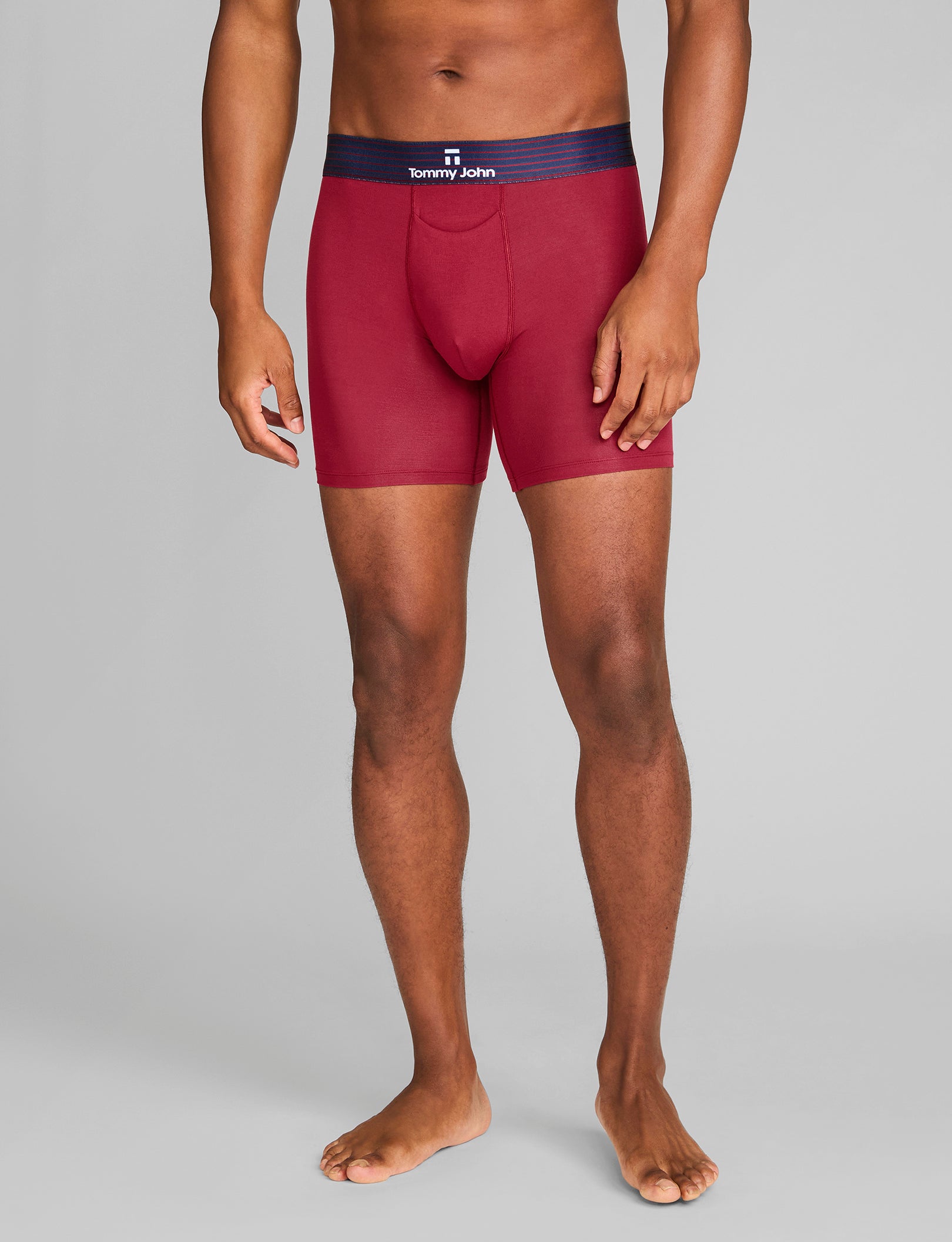 Second Skin Mid-Length Boxer Brief 6"