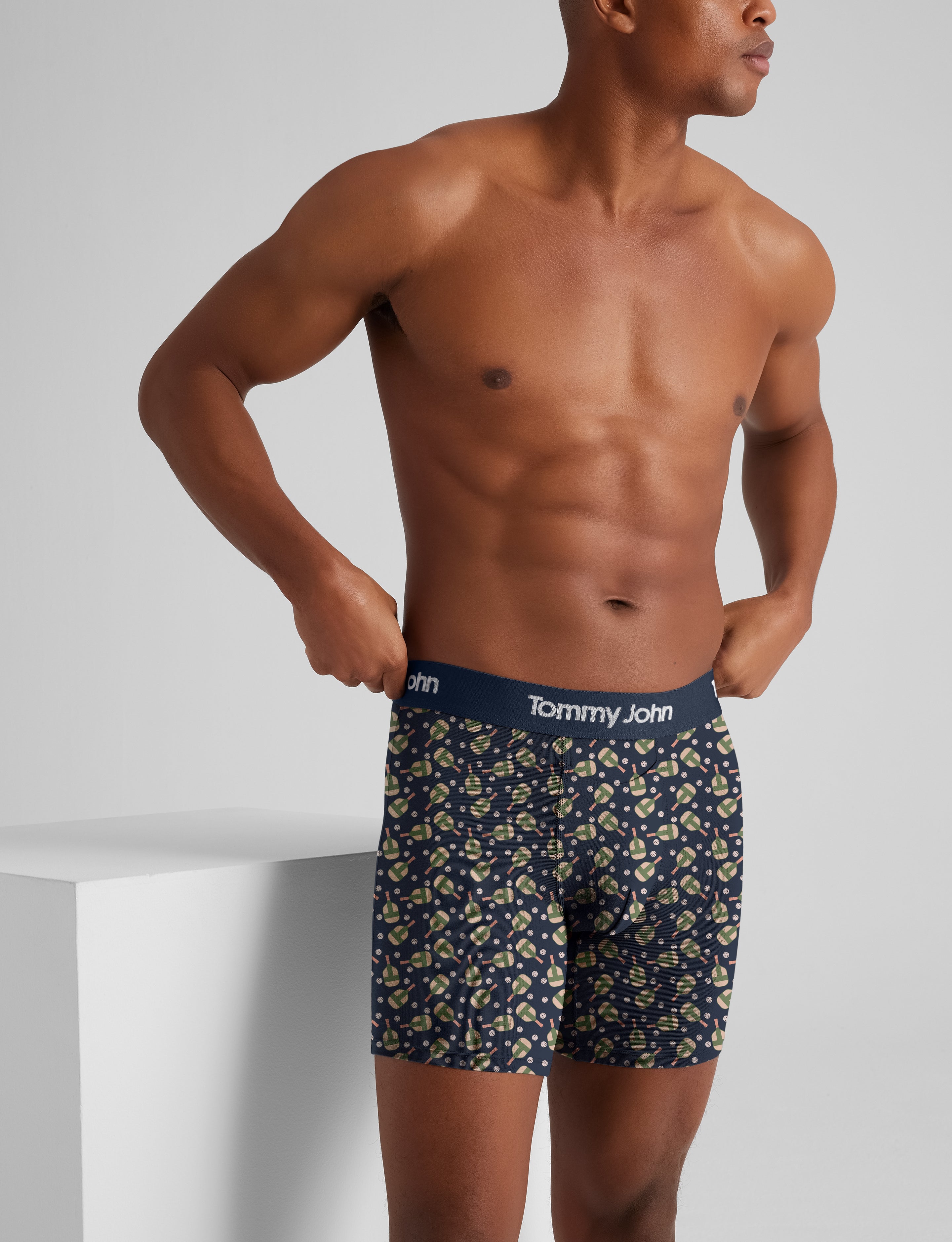 Second Skin Mid-Length Boxer Brief 6" (3-Pack)