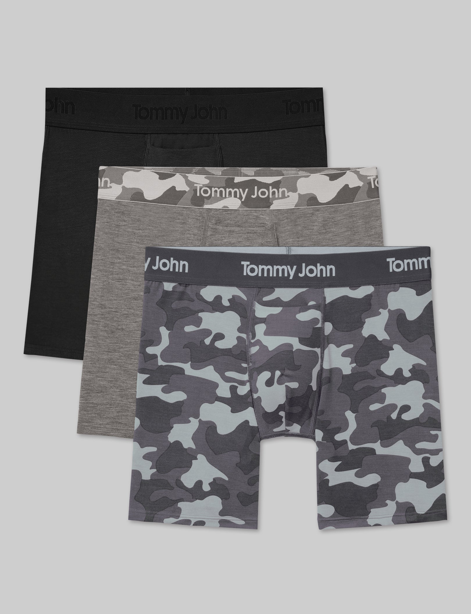 Second Skin Mid-Length Boxer Brief 6" (3-Pack)
