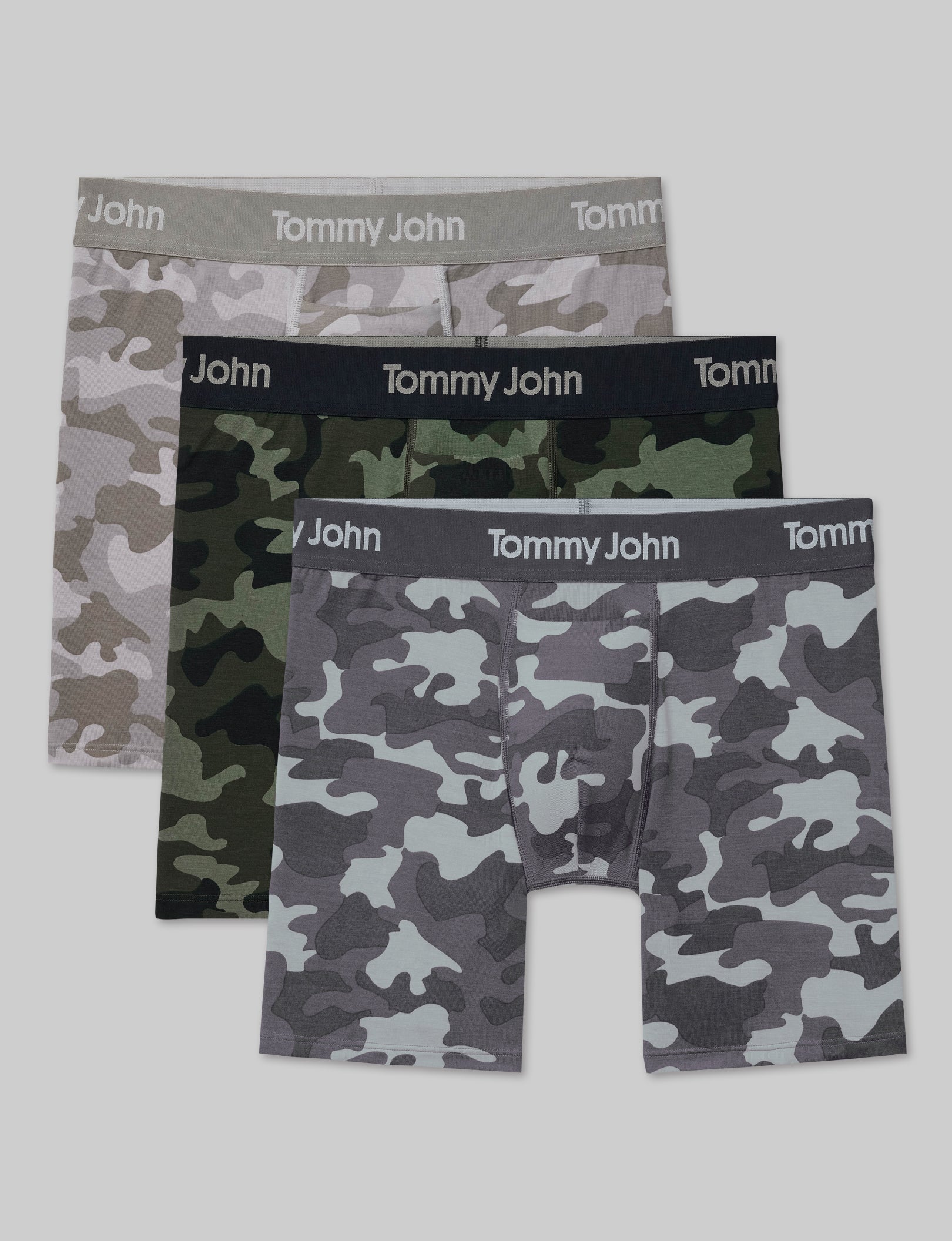 Second Skin Mid-Length Boxer Brief 6" (3-Pack)