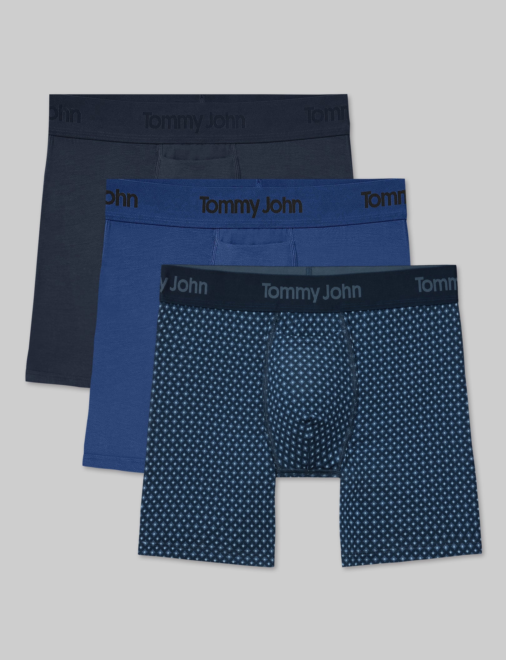 Second Skin Mid-Length Boxer Brief 6" (3-Pack)