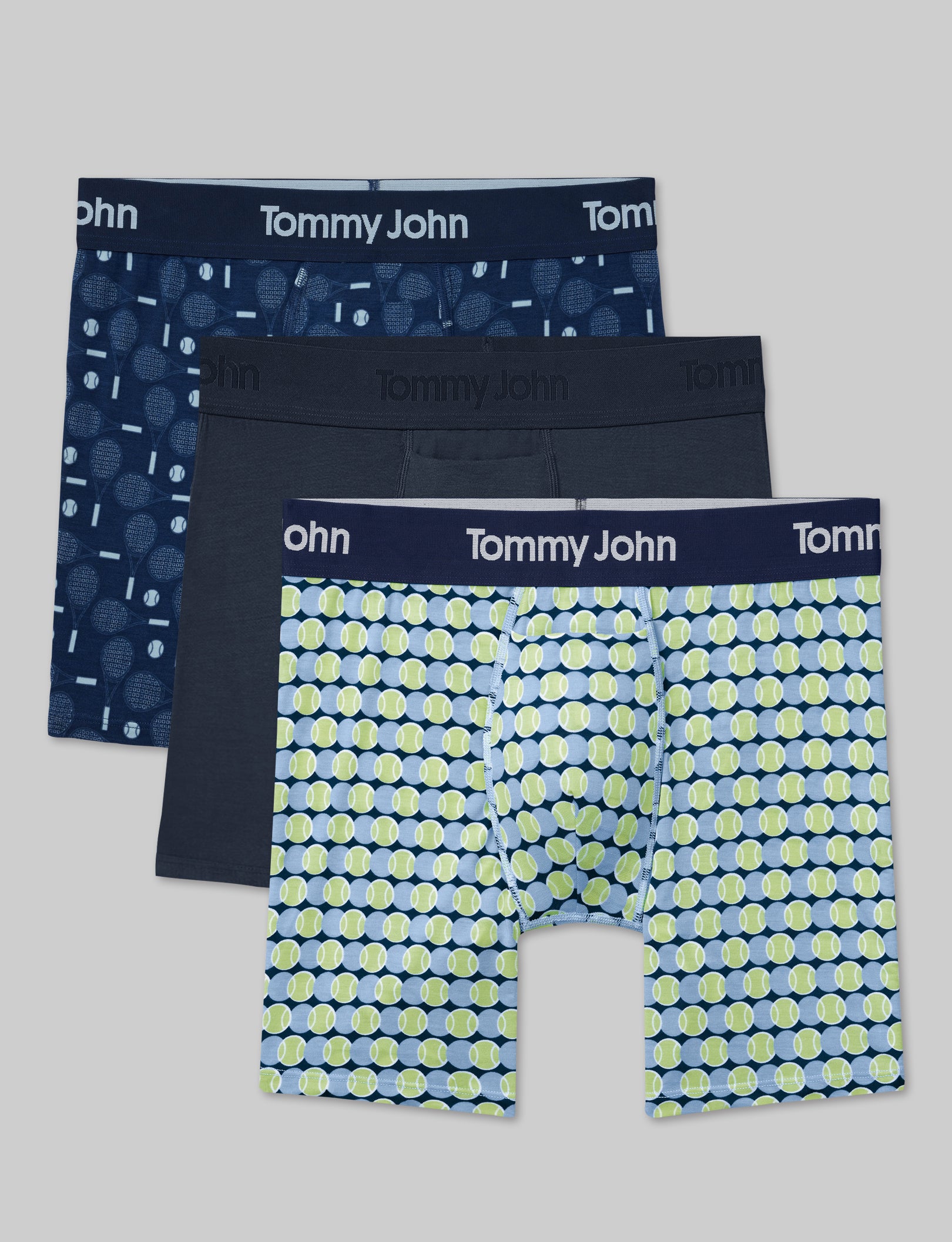Second Skin Mid-Length Boxer Brief 6" (3-Pack)
