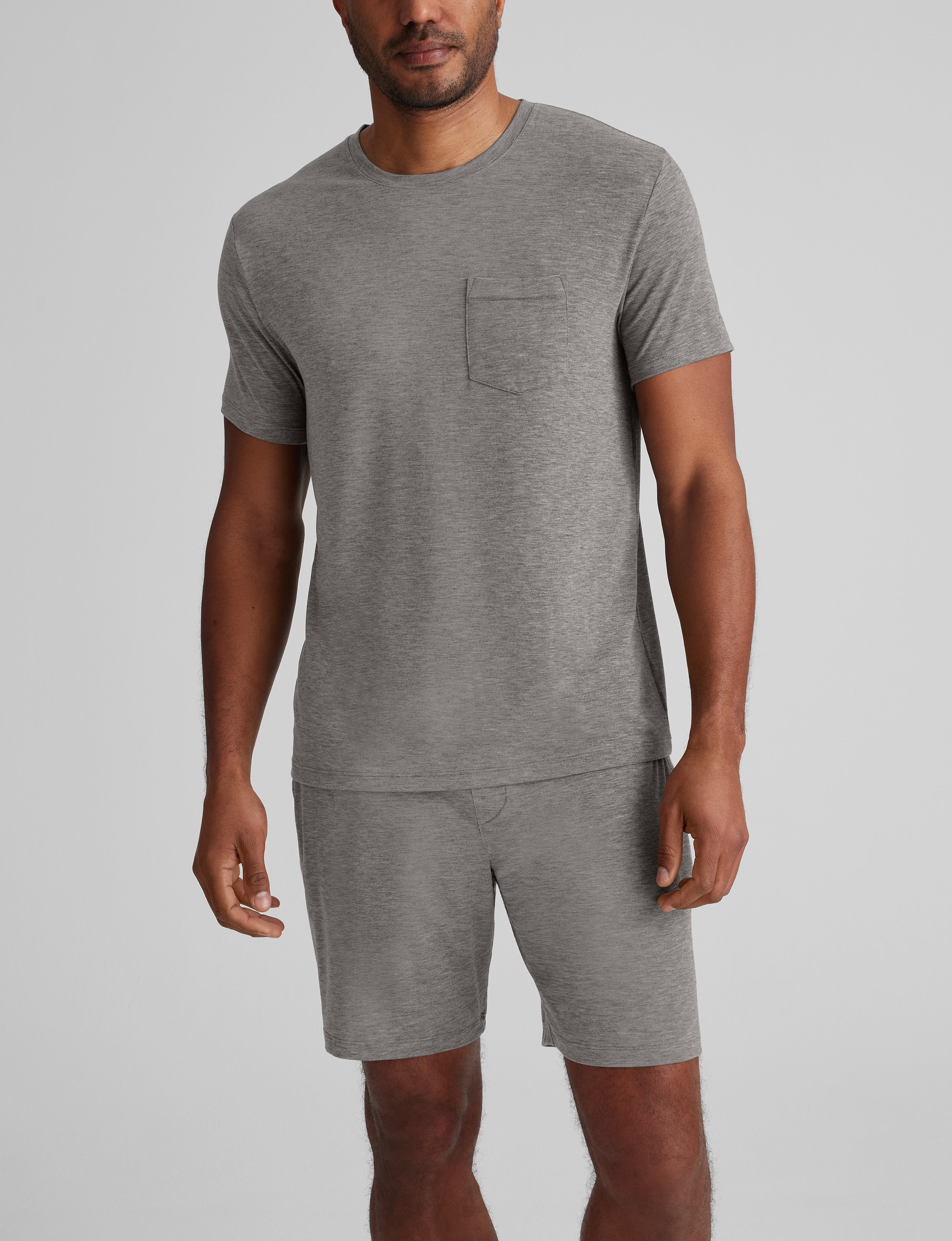 Second Skin Sleep Crew Neck Pocket Tee