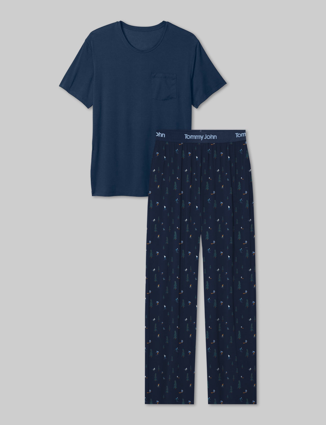 Second Skin Sleep Pocket Tee & Pant Set