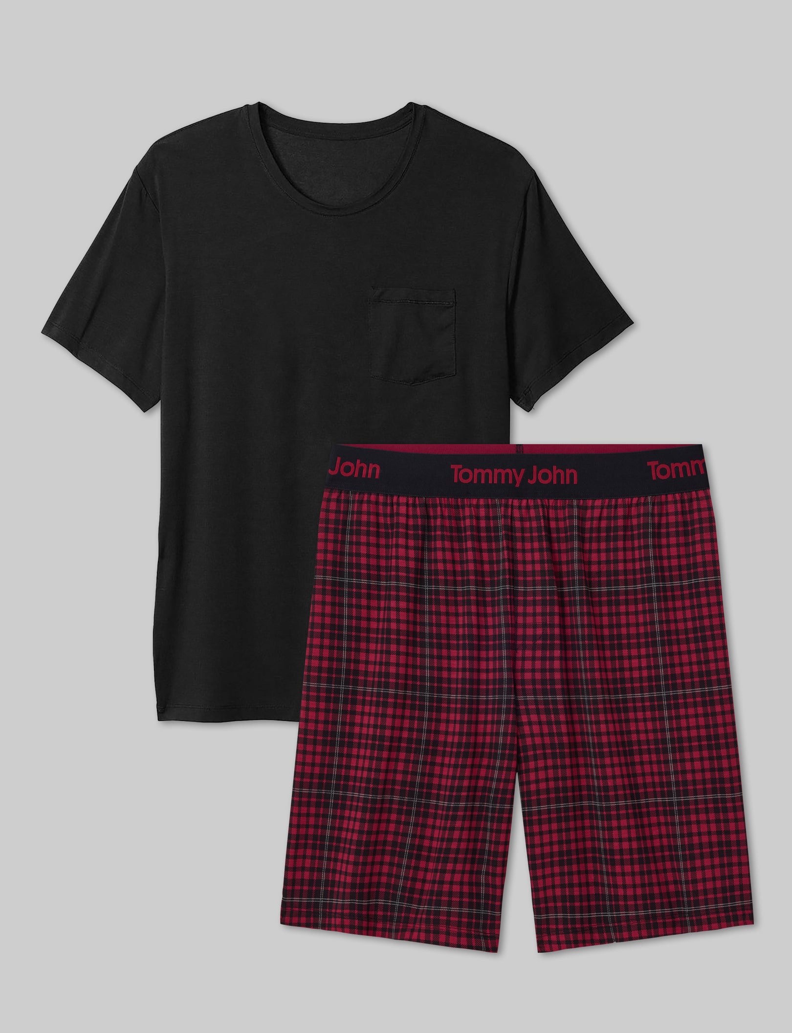 Second Skin Sleep Pocket Tee & Short Set