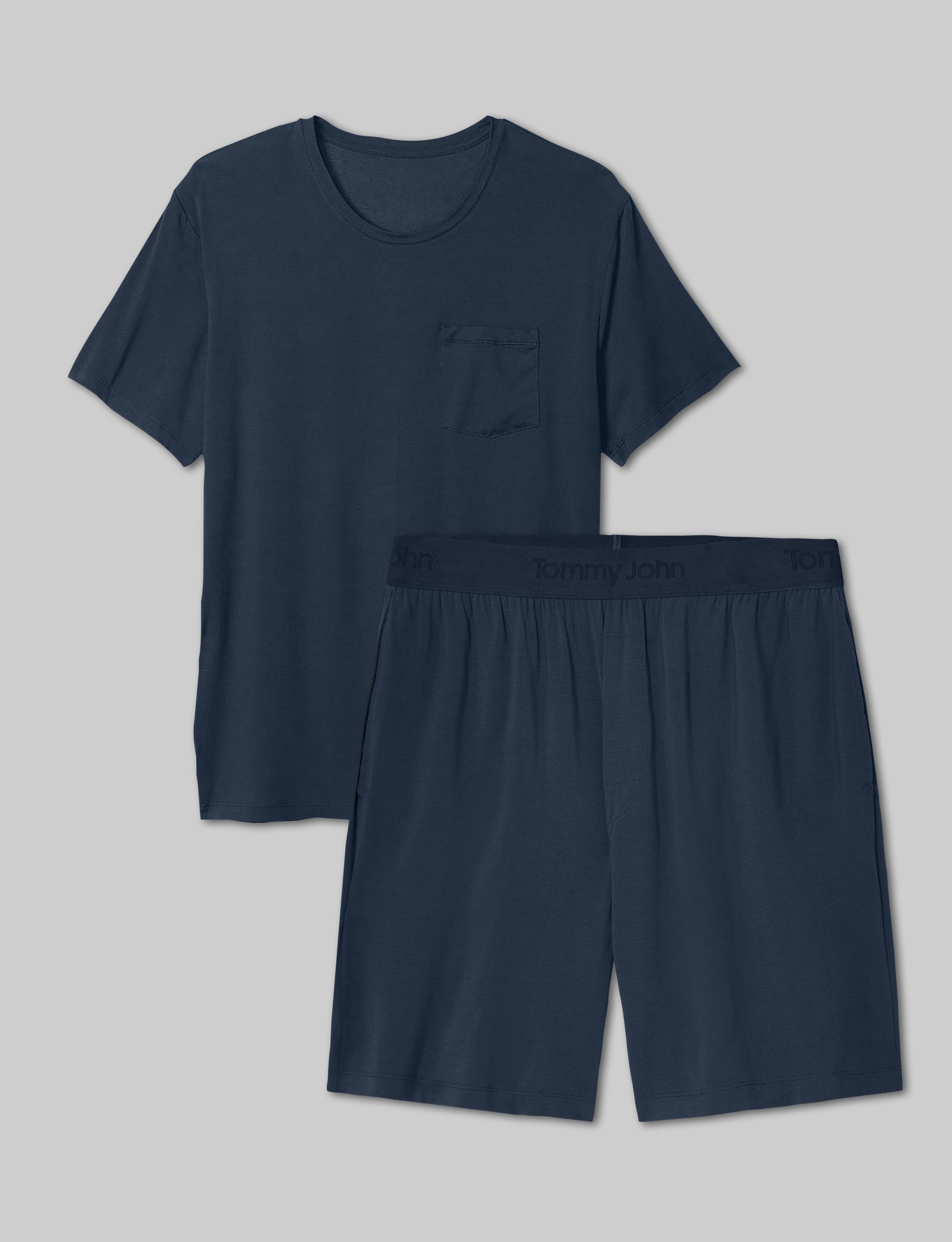Second Skin Sleep Pocket Tee & Short Set