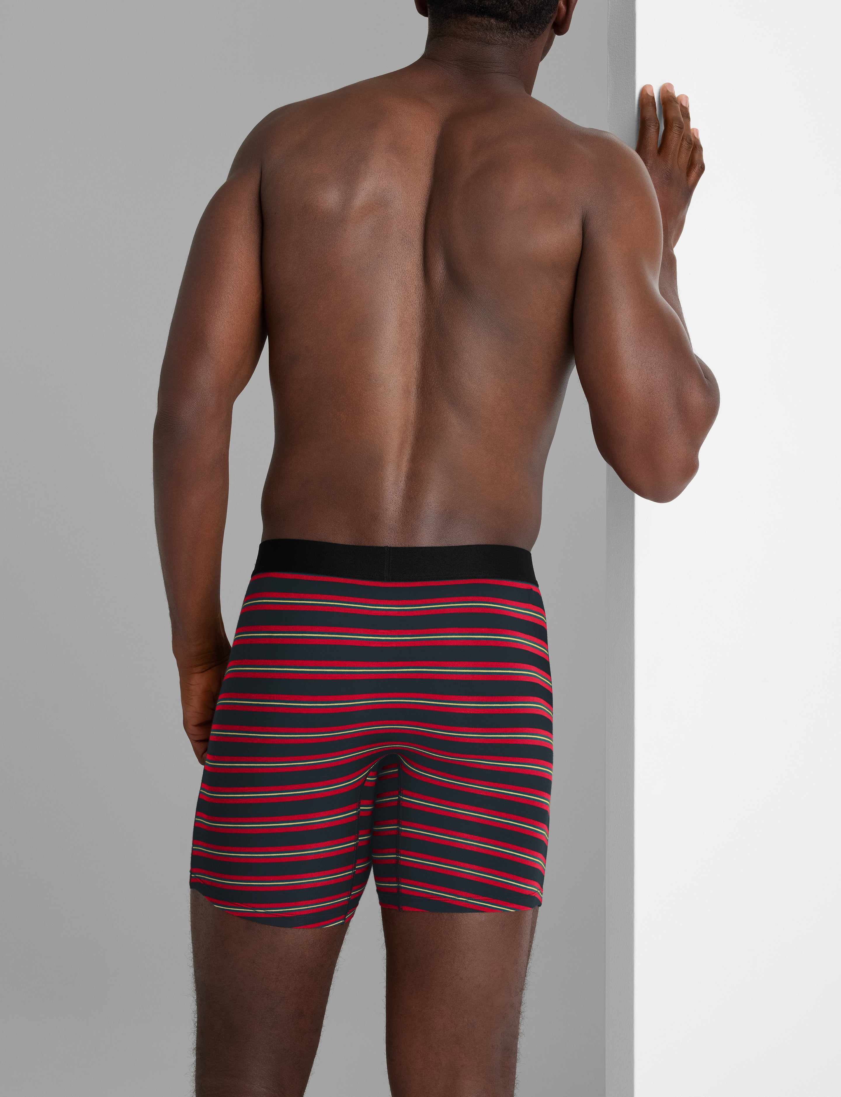 Cool Cotton Mid-Length Boxer Brief 6"