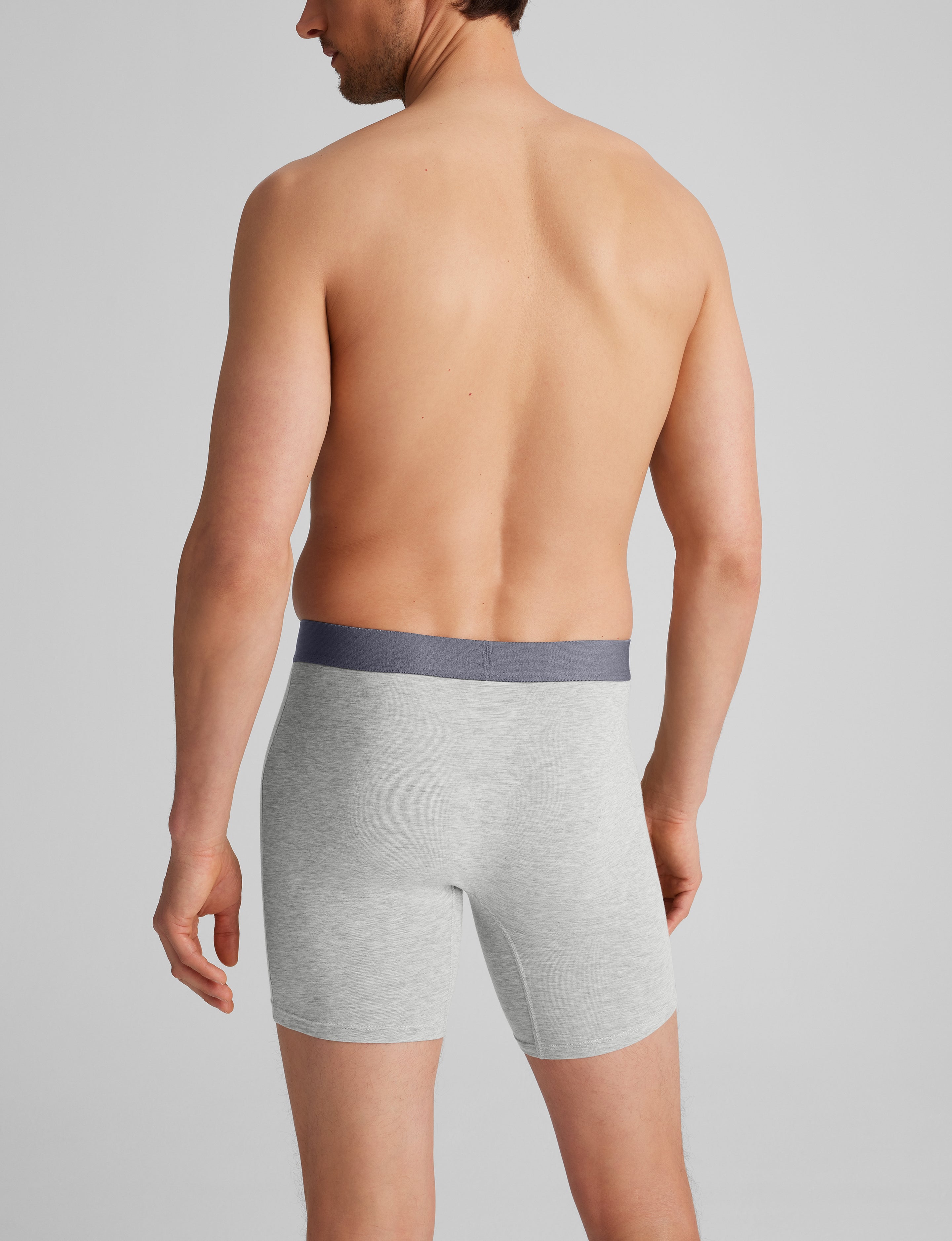 Cool Cotton Mid-Length Boxer Brief 6"
