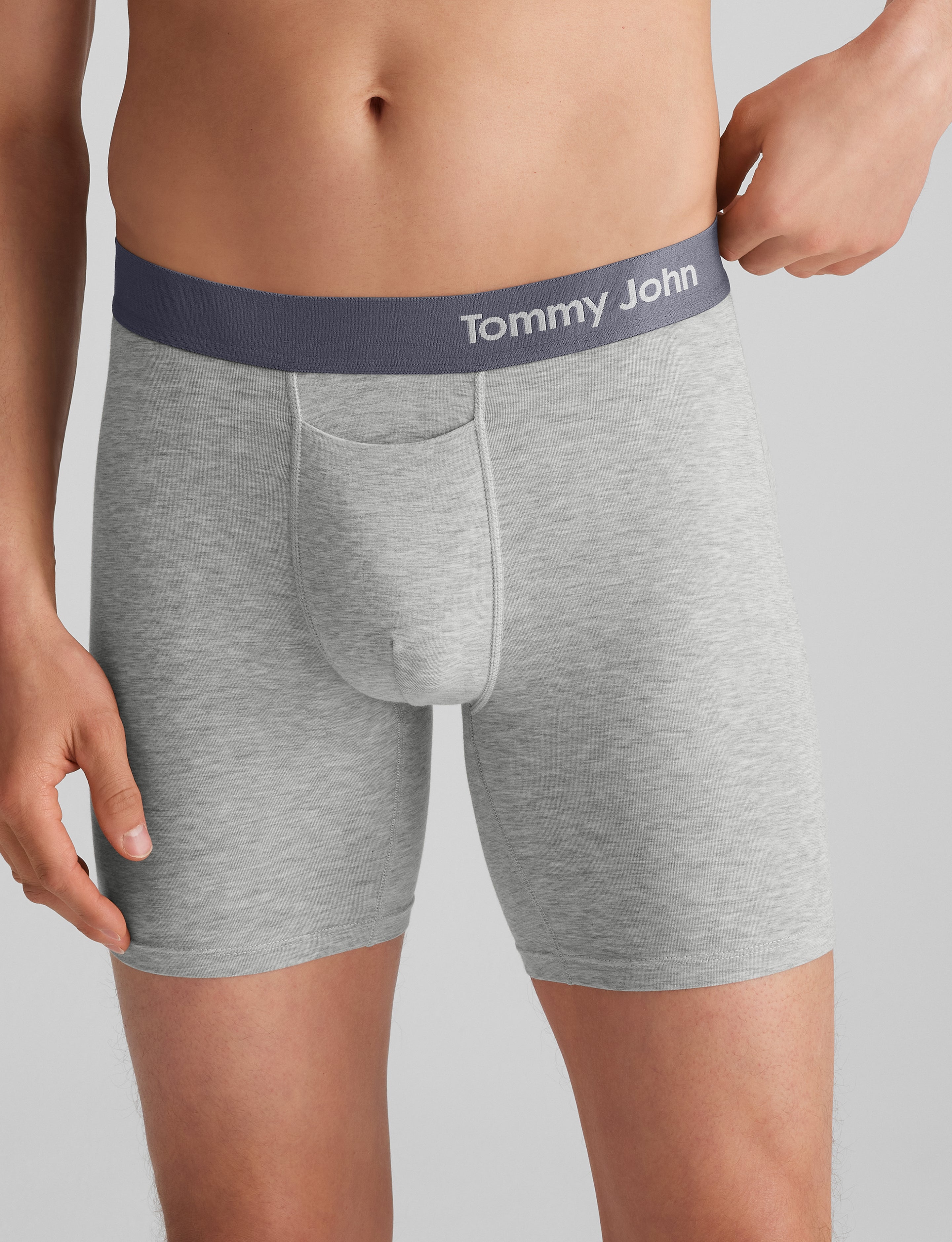 Cool Cotton Mid-Length Boxer Brief 6"