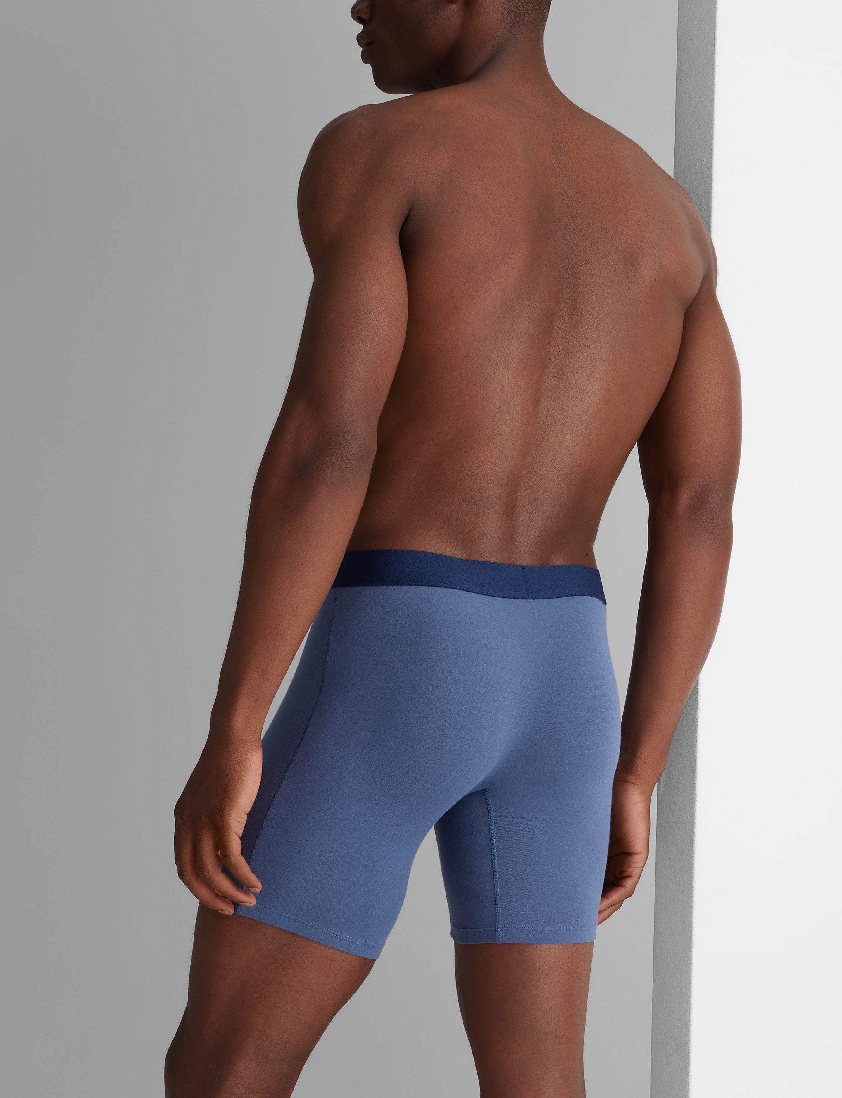 Cool Cotton Mid-Length Boxer Brief 6"